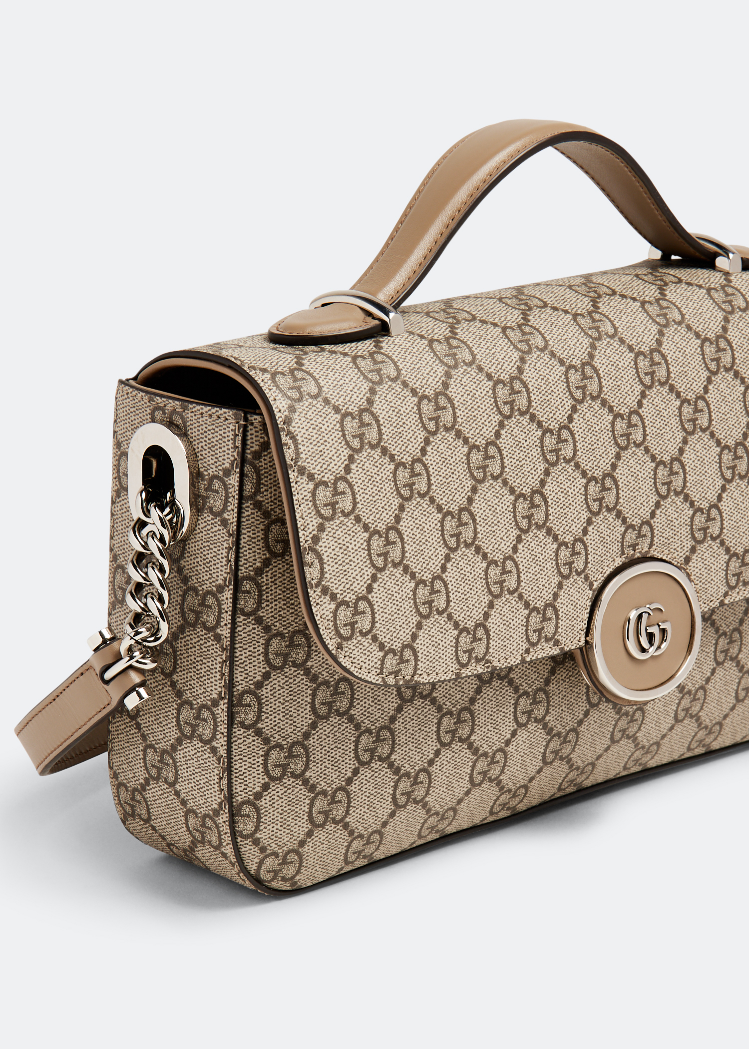 

Petite GG small shoulder bag, Beige