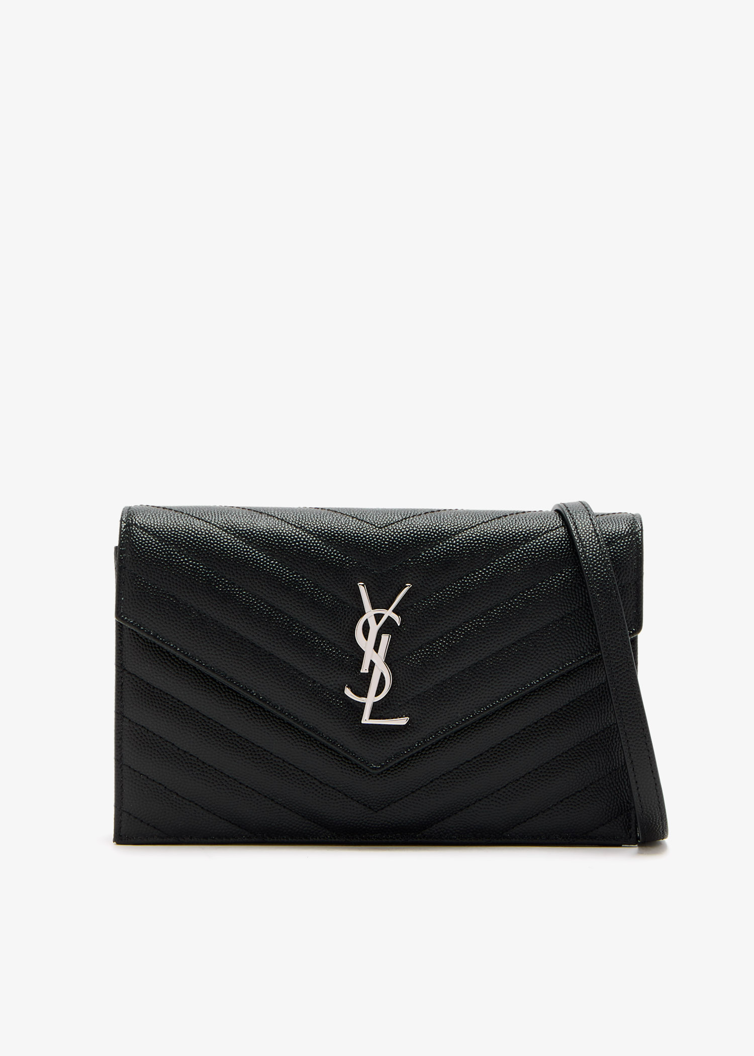 

Cassandre envelope chain wallet, Black