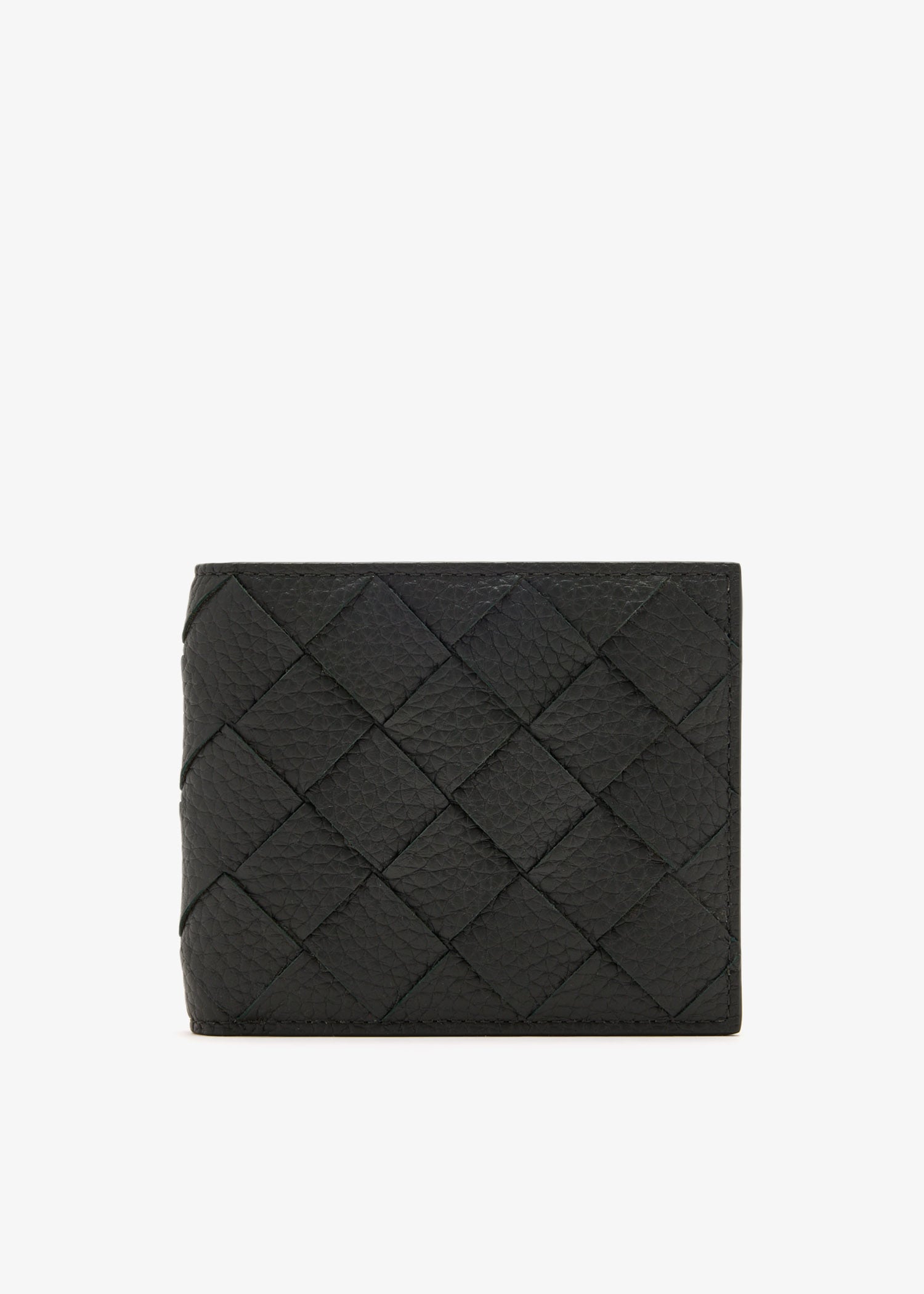 

Intrecciato bi-fold wallet, Black