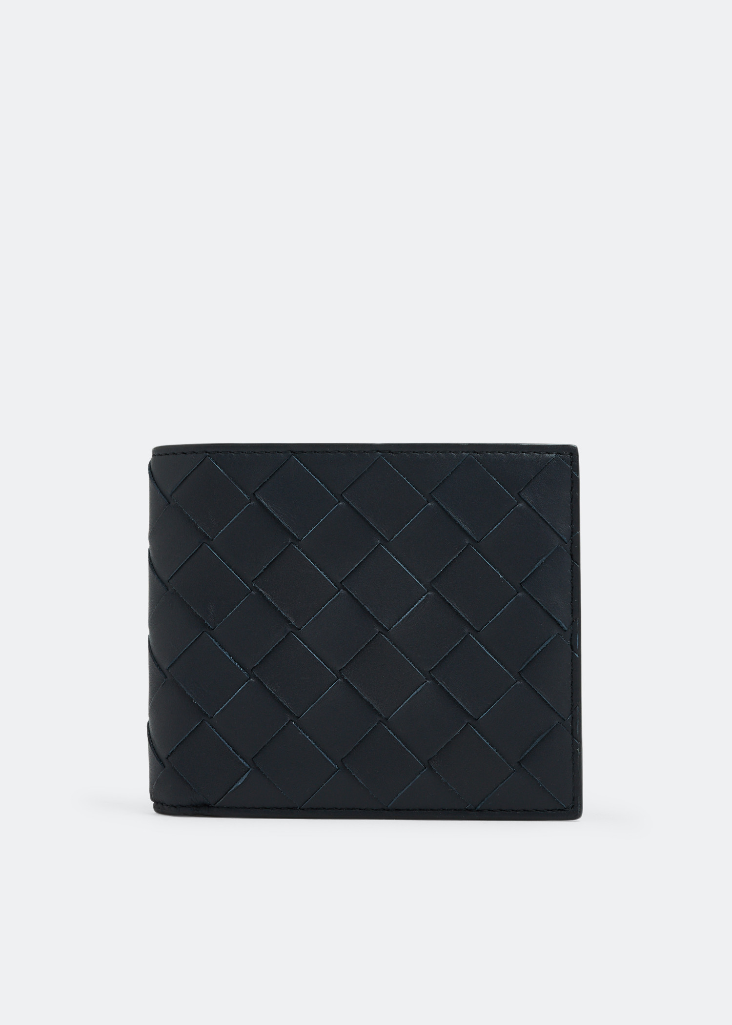 

Intrecciato bi-fold wallet, Blue