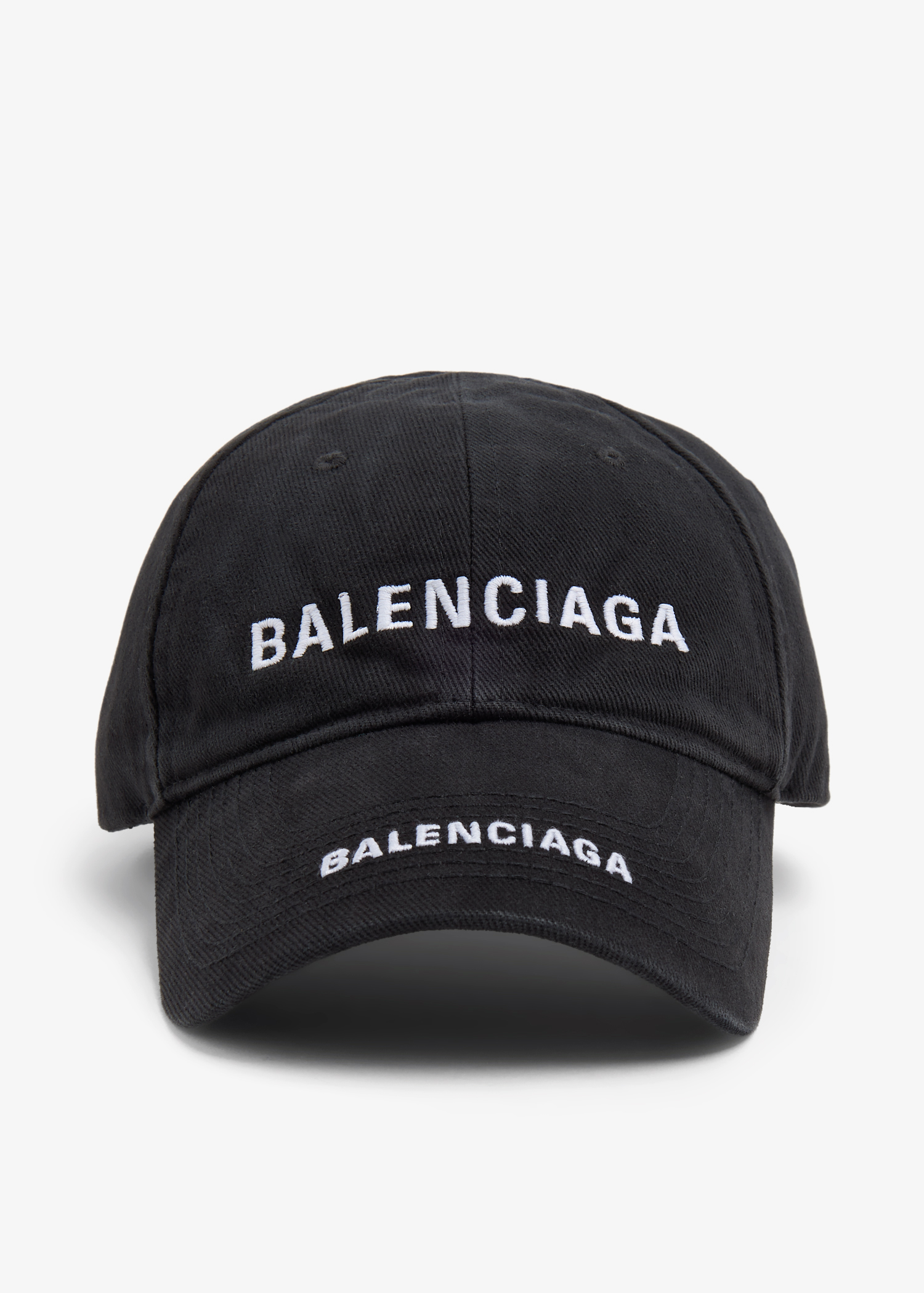 人気海外ブランドアイテム｜ファッション通販 Double Balenciaga Logo Level | UAE in Black - Women for cap 帽子