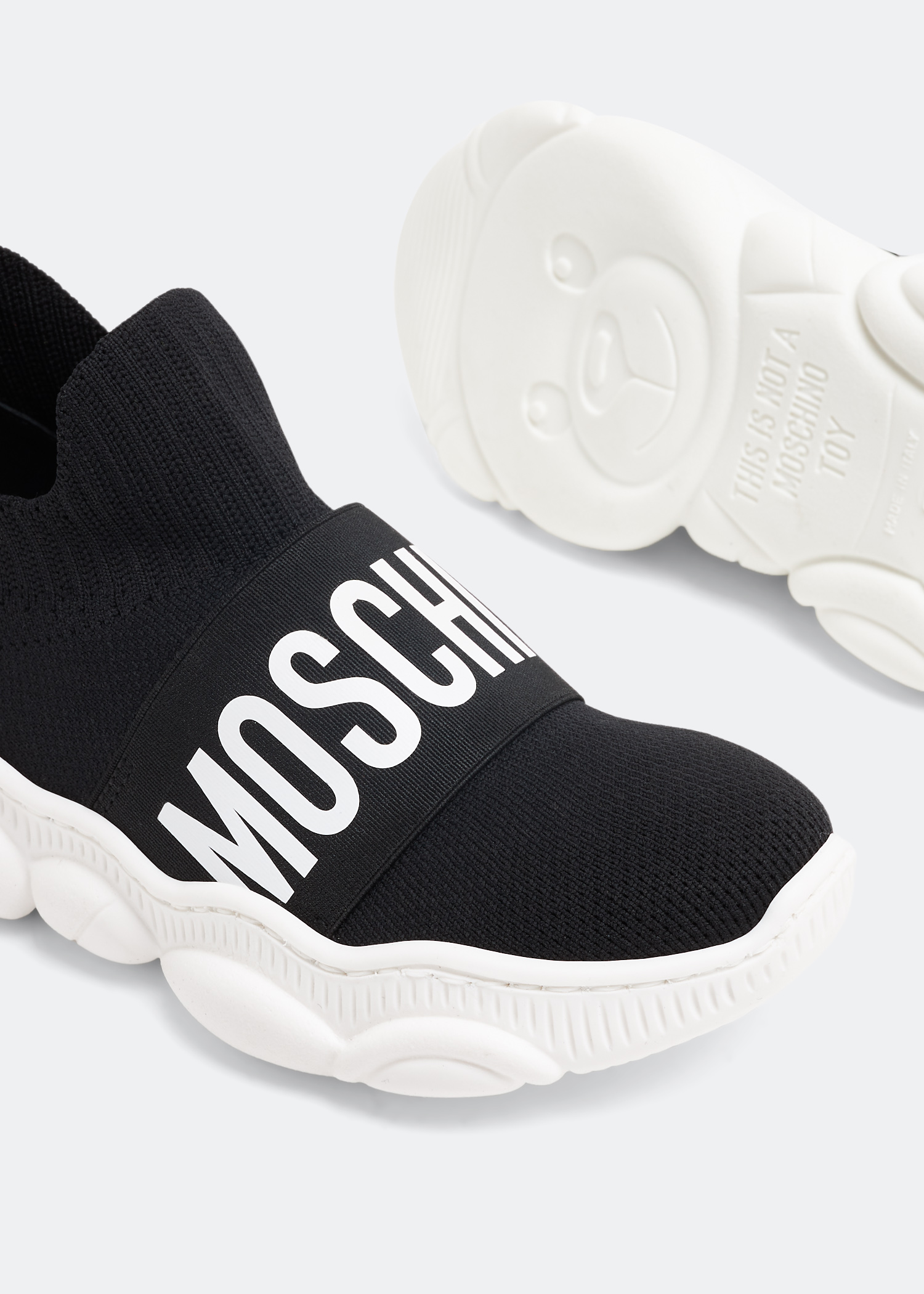 

Teddy slip-on sneakers, Black