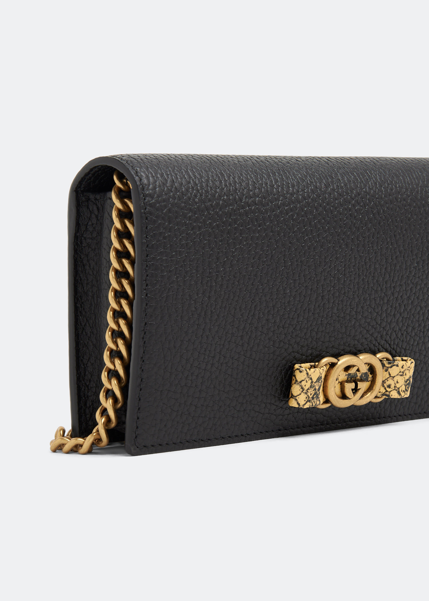 

Python bow chain wallet, Black