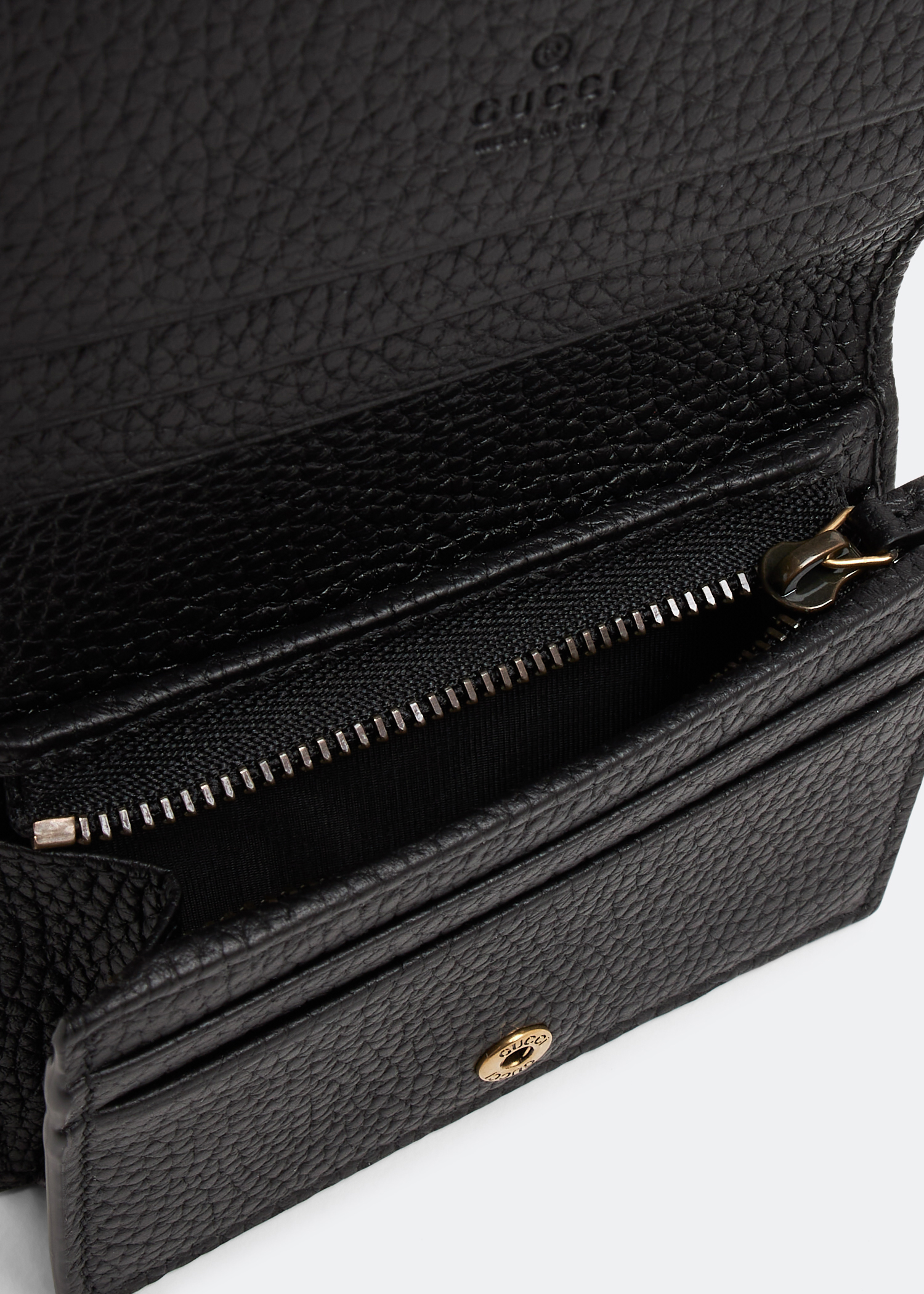 

Python bow wallet, Black