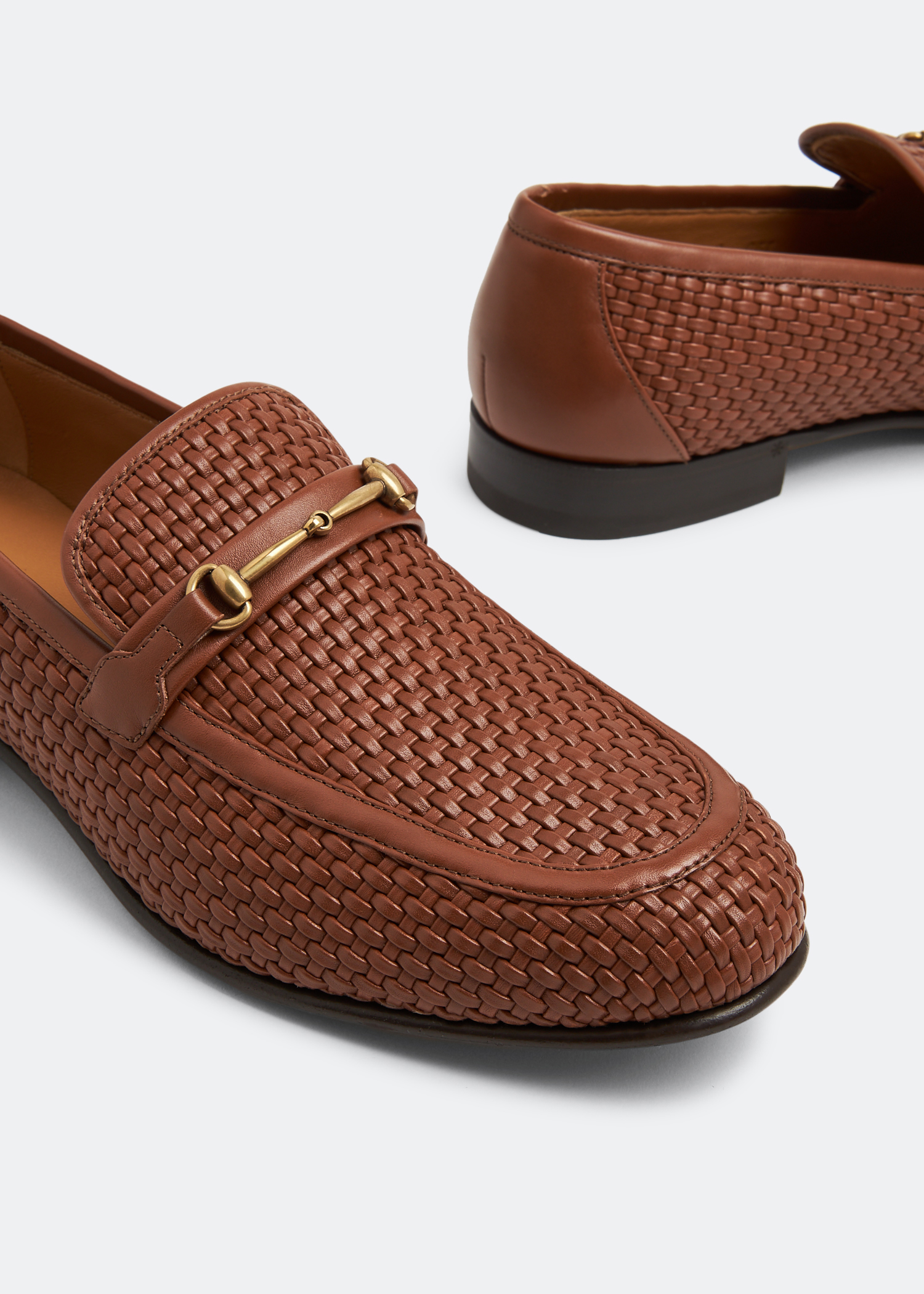 

Horsebit loafers, Brown