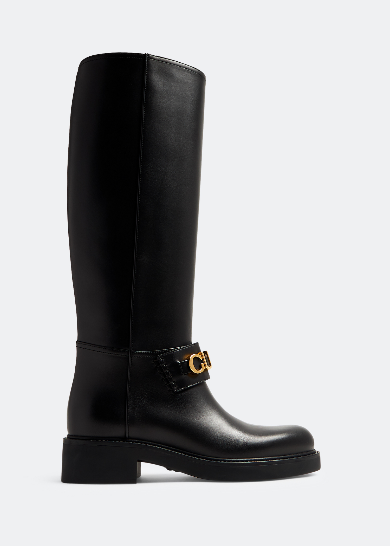 Gucci leather boots 2025