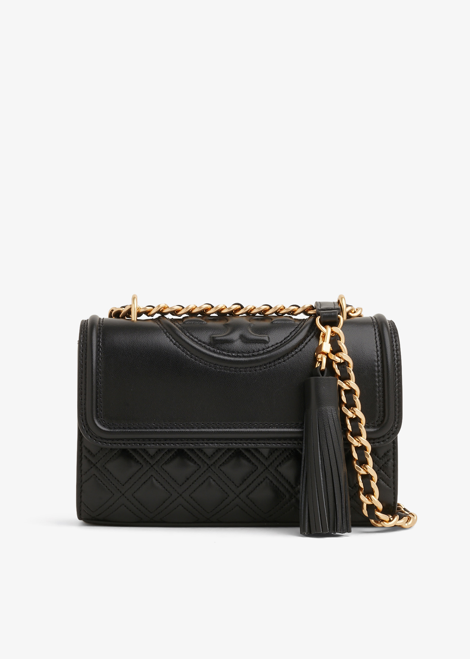 Tory Burch Fleming small convertible shoulder bag for Women Black in KSA Level Shoes