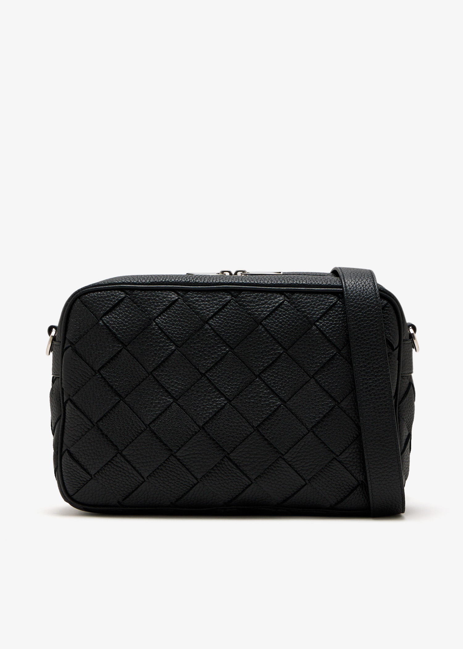 

Intrecciato camera bag, Black