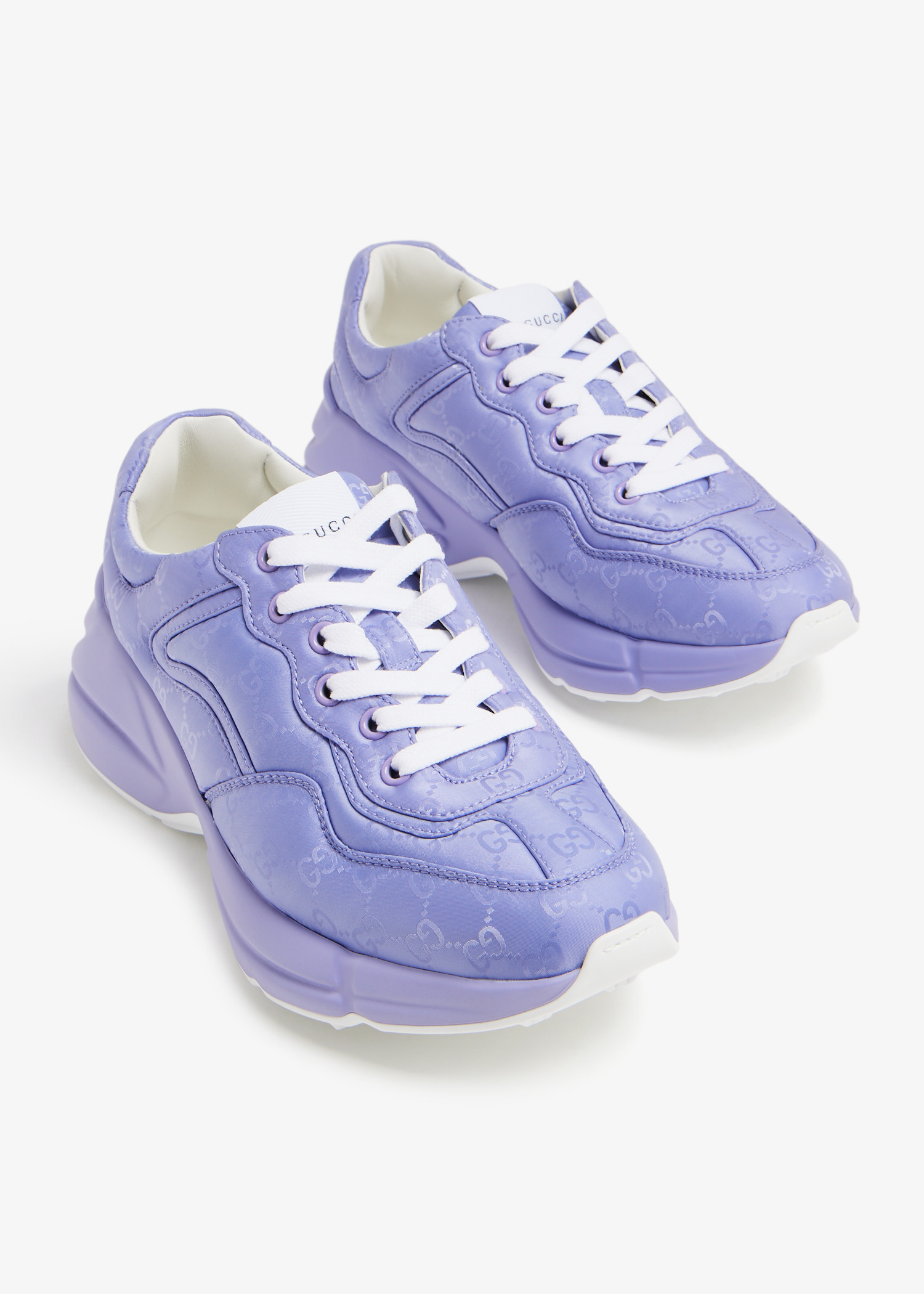 Purple shop gucci sneakers