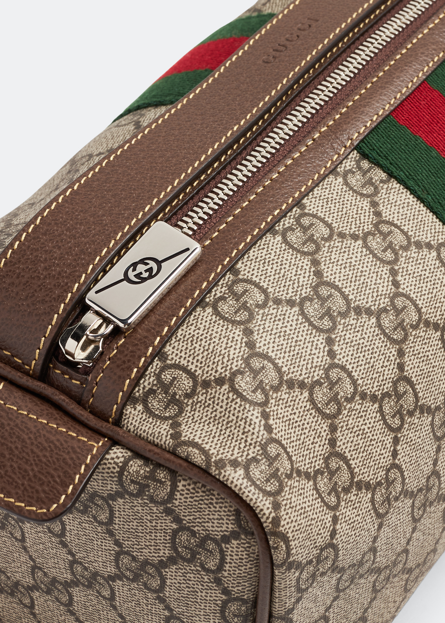 

Web toiletry case, Beige