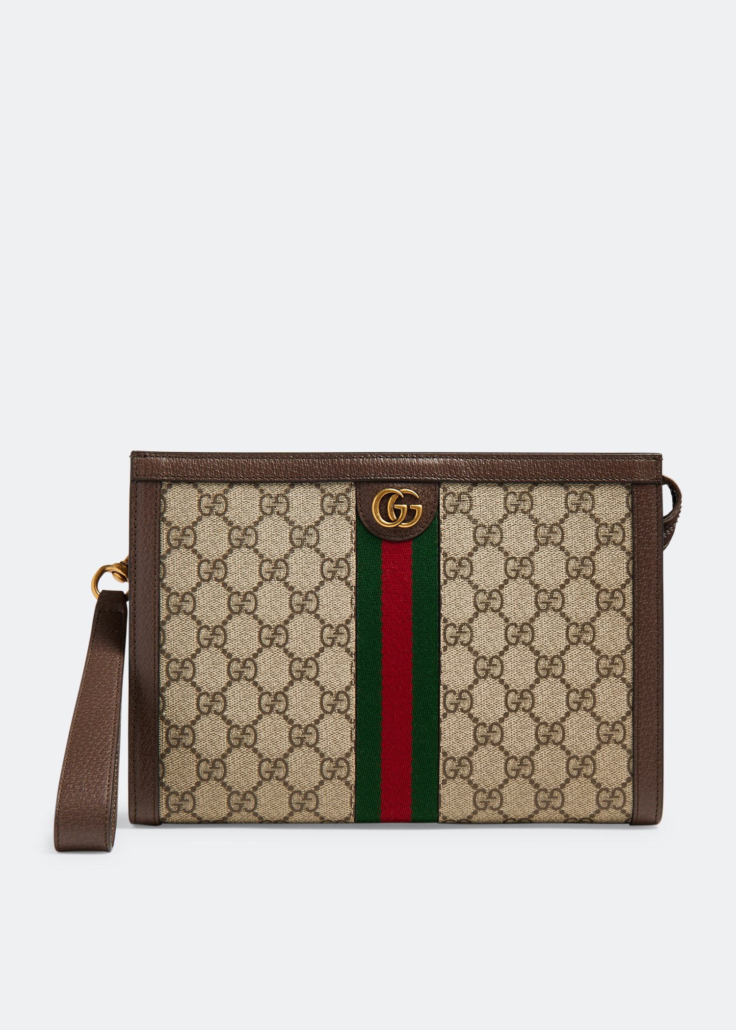 

Ophidia GG pouch, Beige