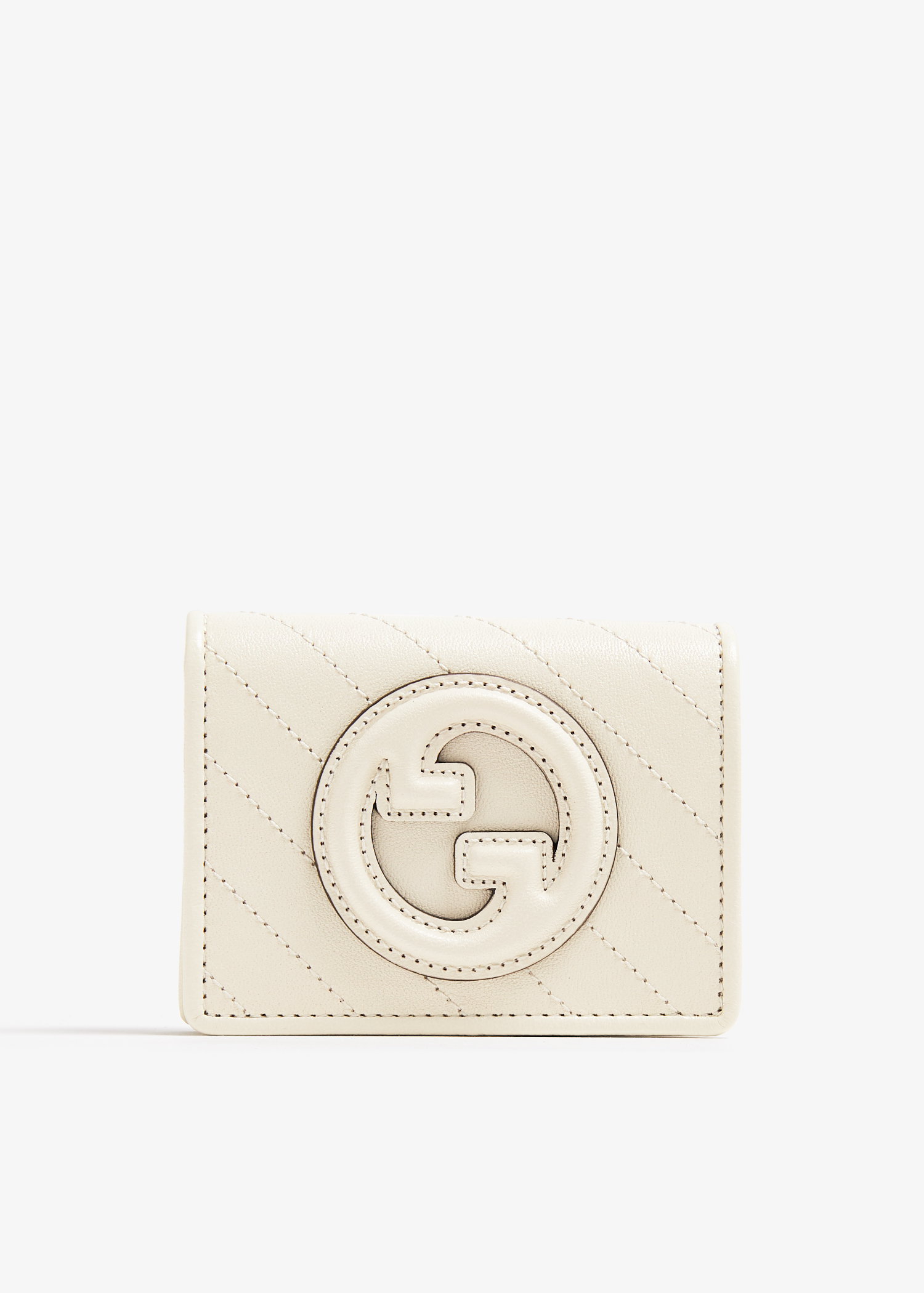 

Blondie card case wallet, White