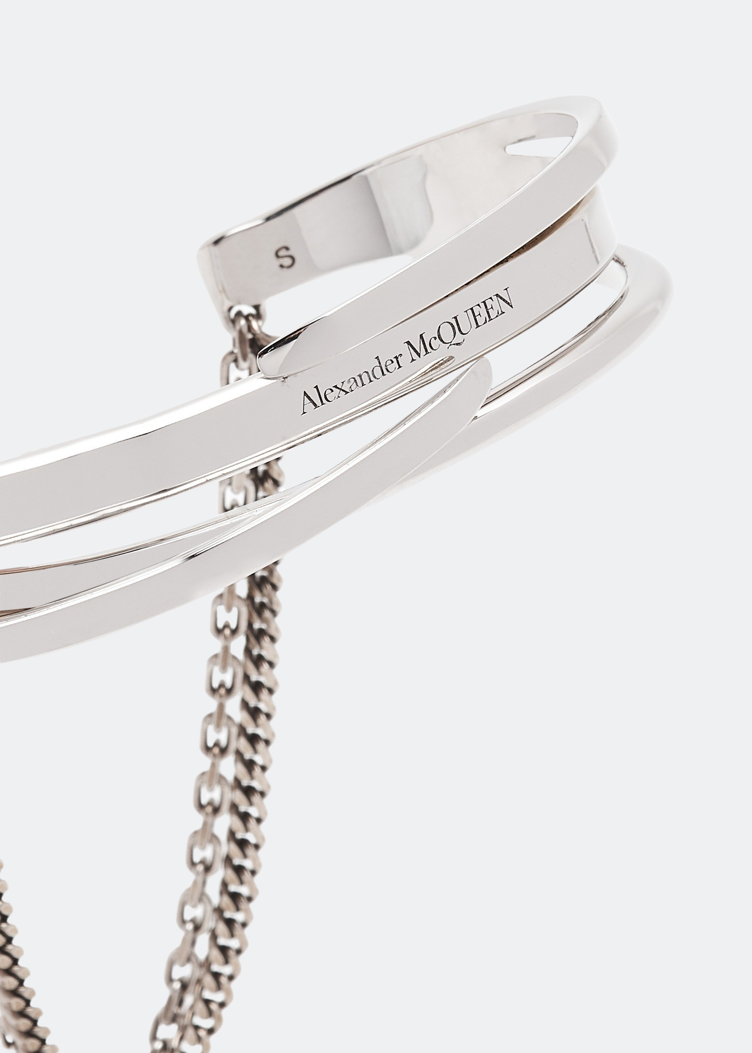 

Fine Accumulation cuff, Silver