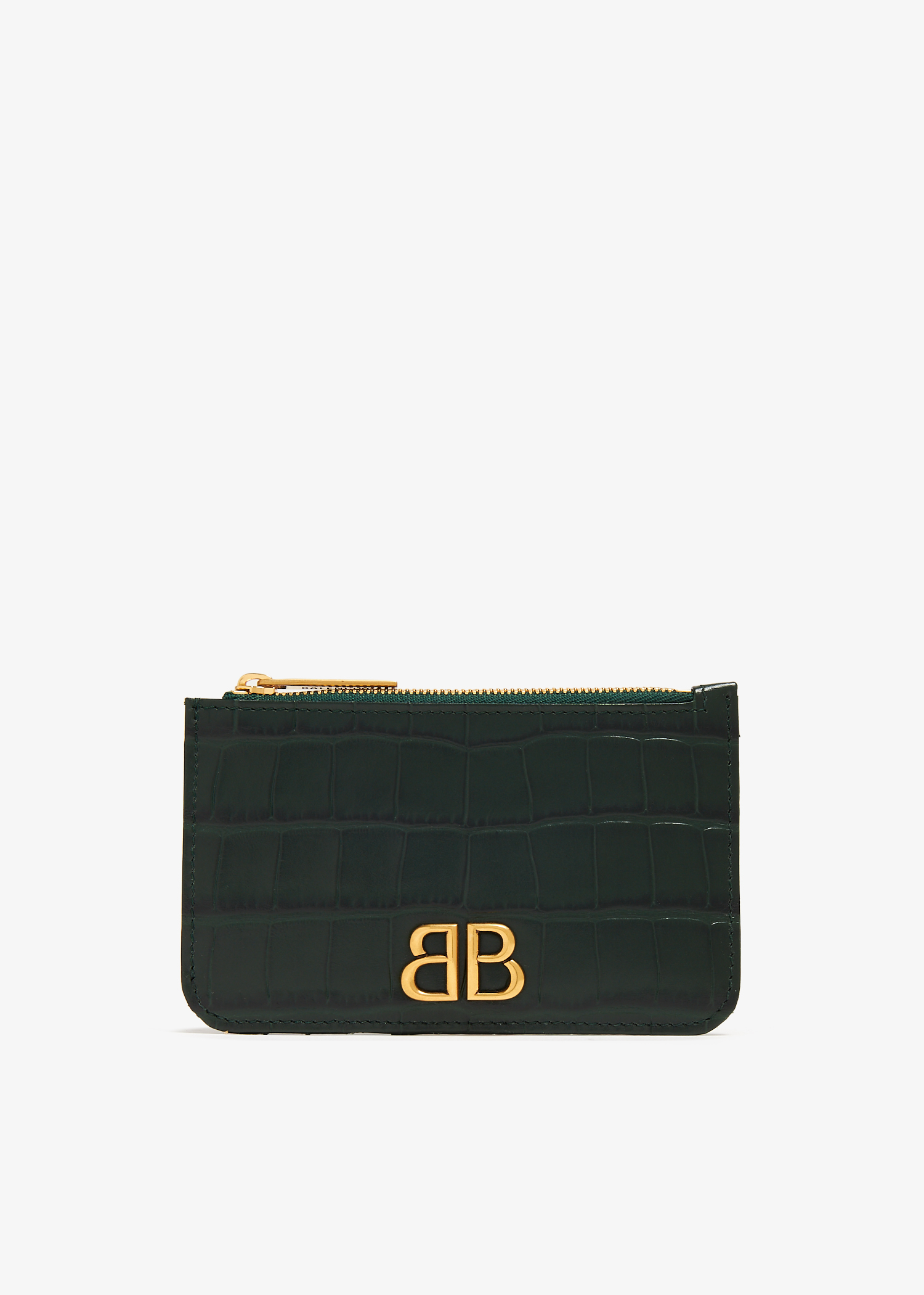 

Monaco long coin card holder, Green