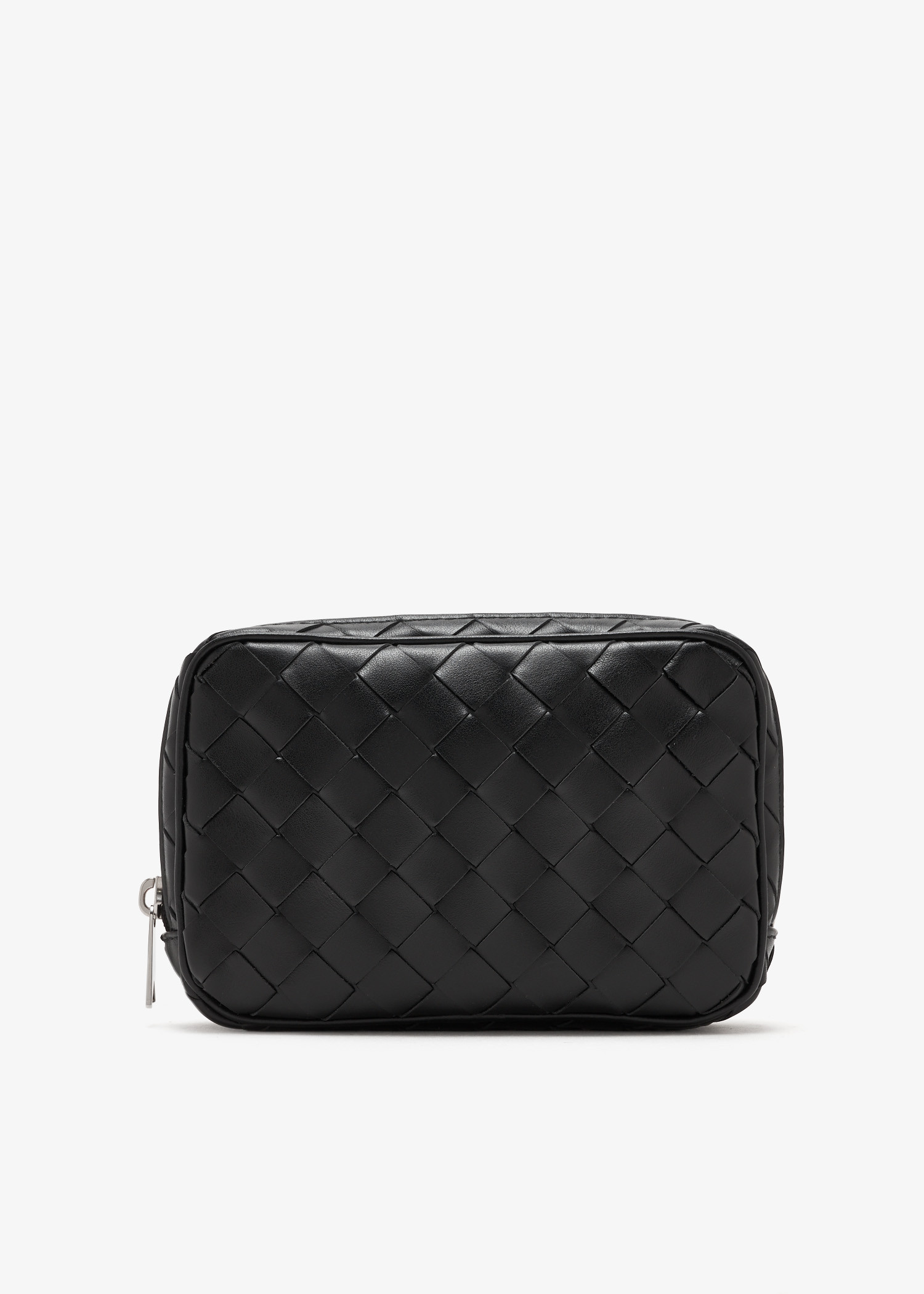 

Intrecciato small organizer, Black