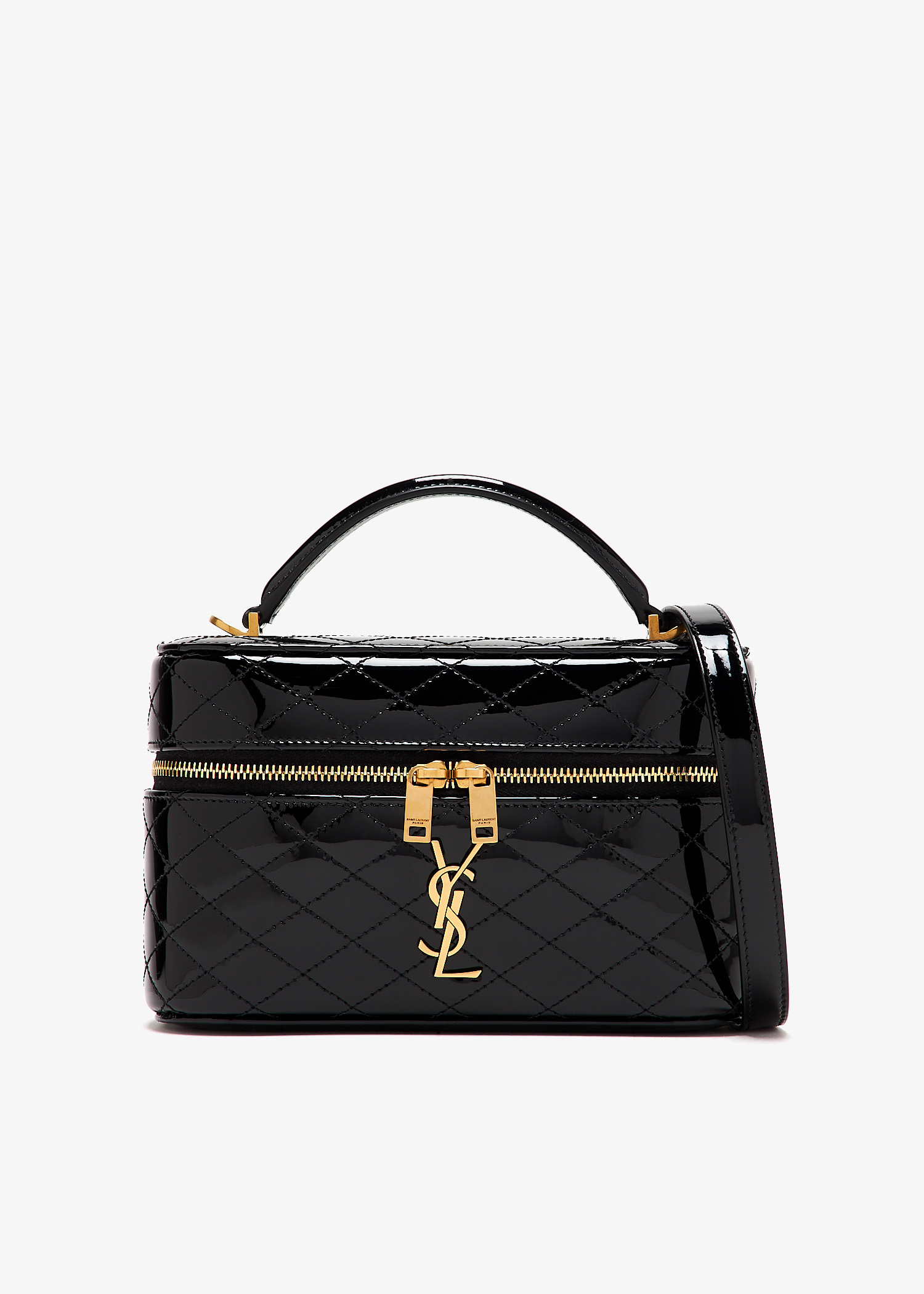 Saint Laurent Gaby mini vanity bag for Women - Black in KSA Saint Laurent Gaby mini vanity bag for Women - Black in KSA