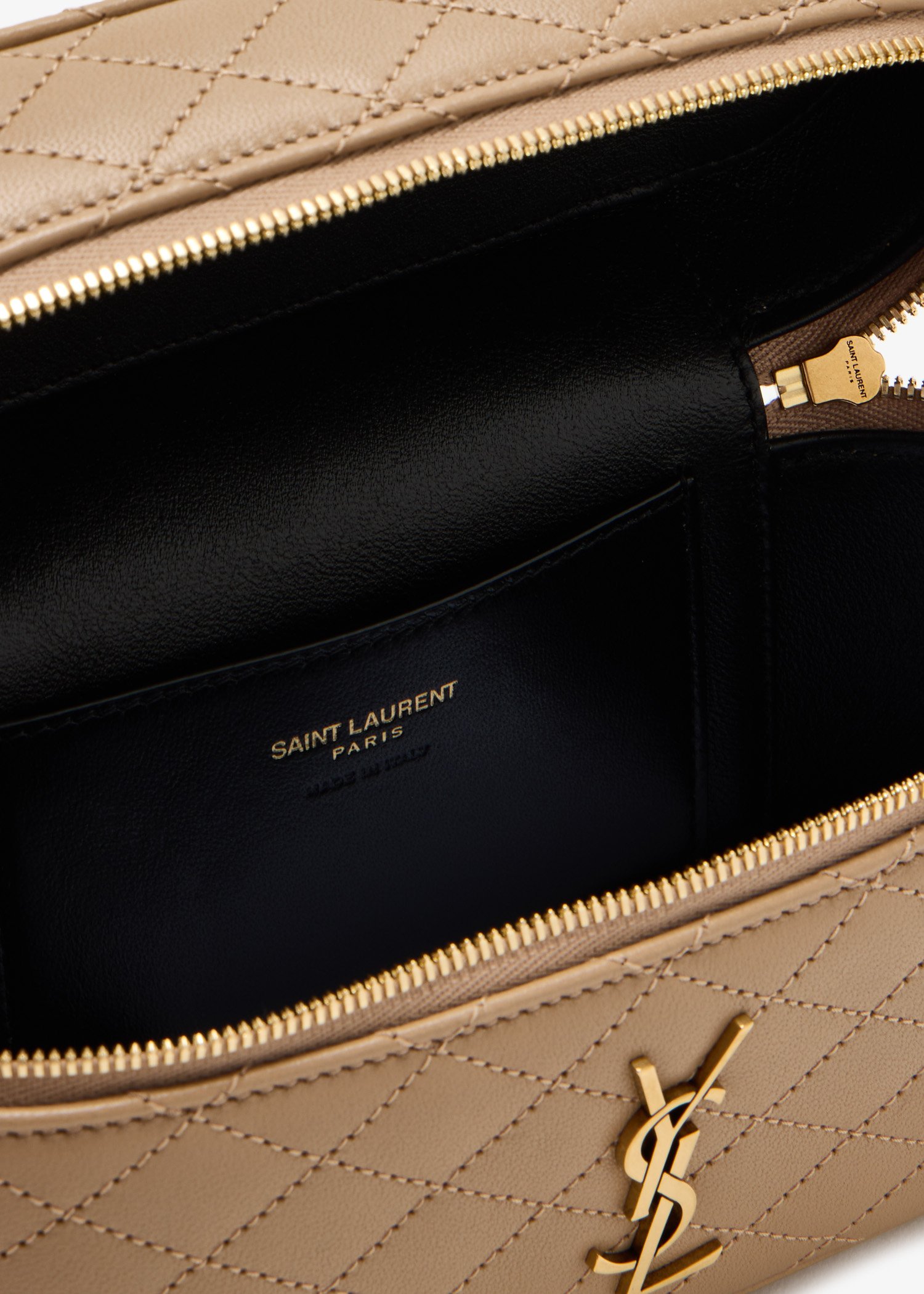Saint Laurent Gaby mini vanity bag for Women - Beige in