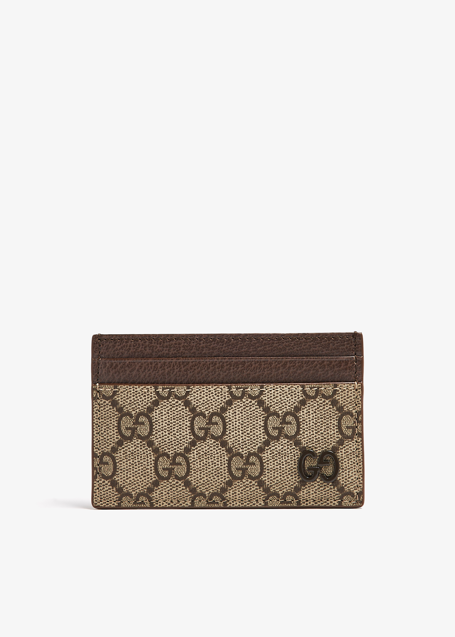 

GG card case, Beige