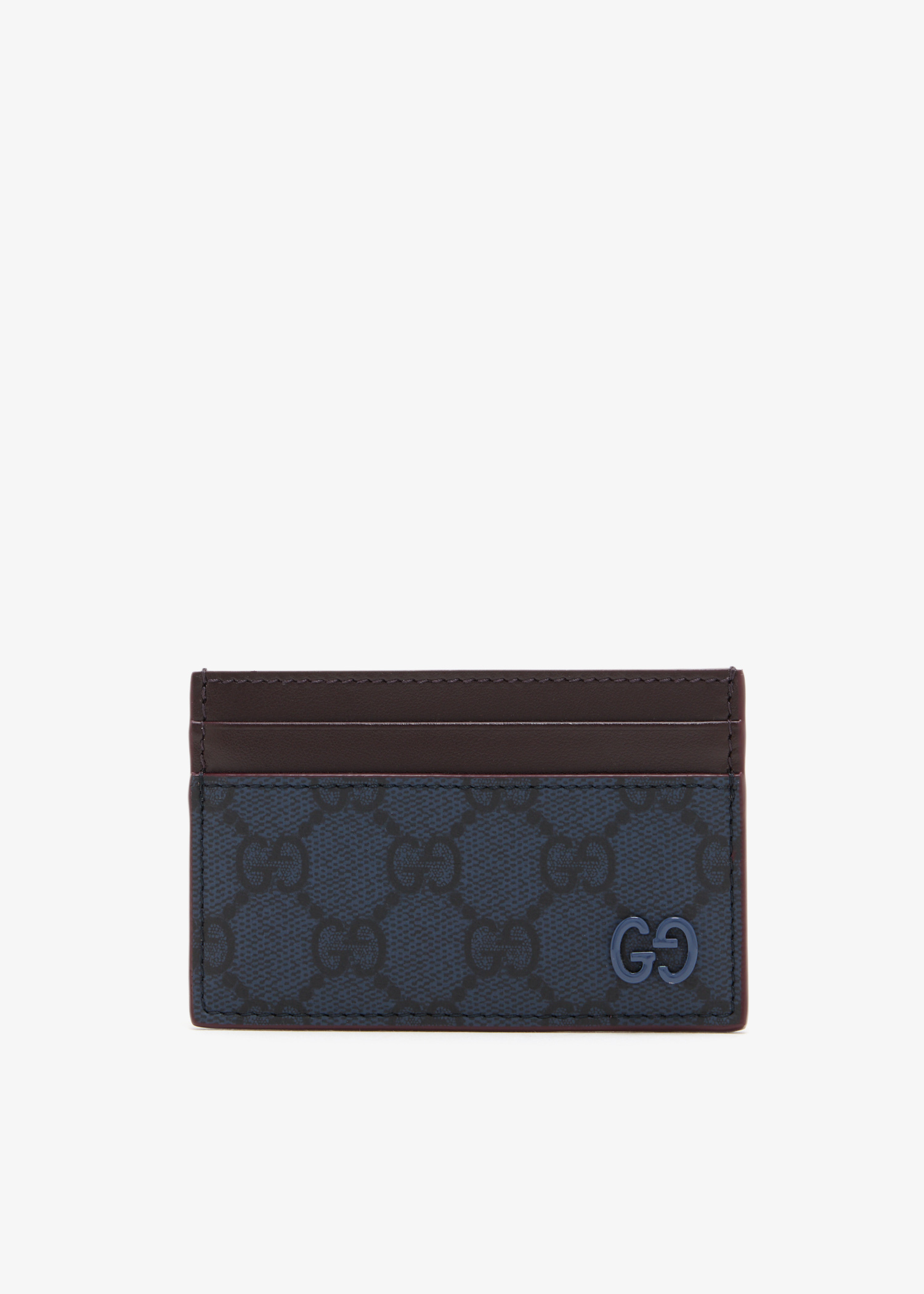 

GG card case, Navy