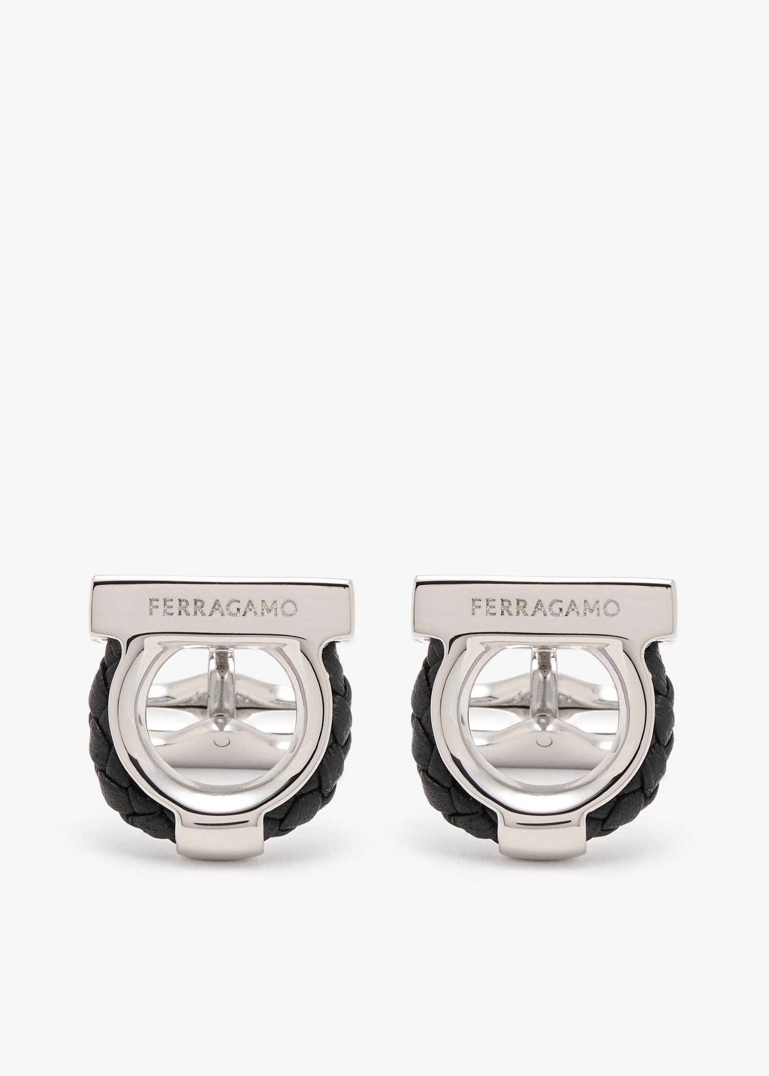 

Gancini cufflinks, Silver