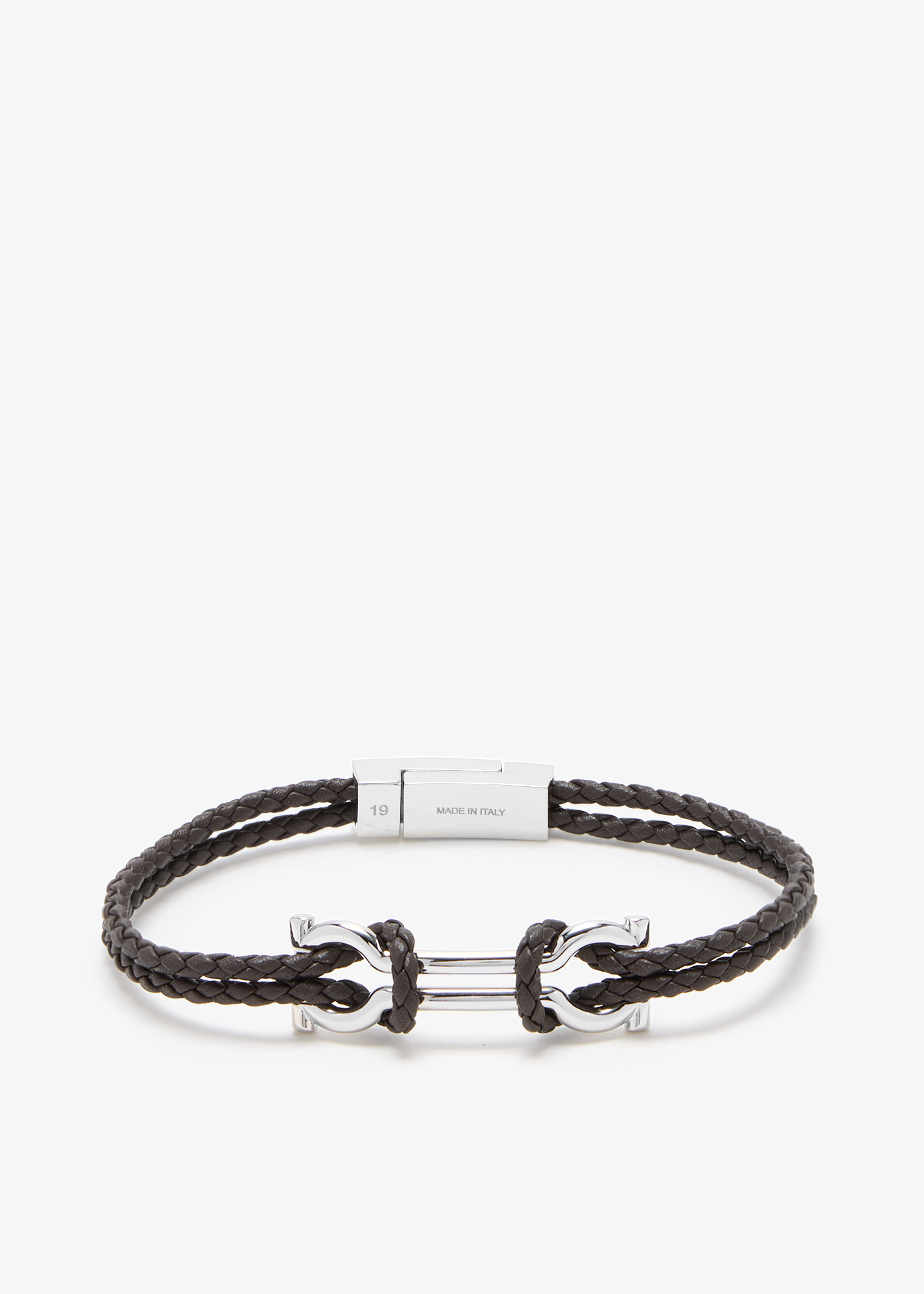 

Leather bracelet, Brown