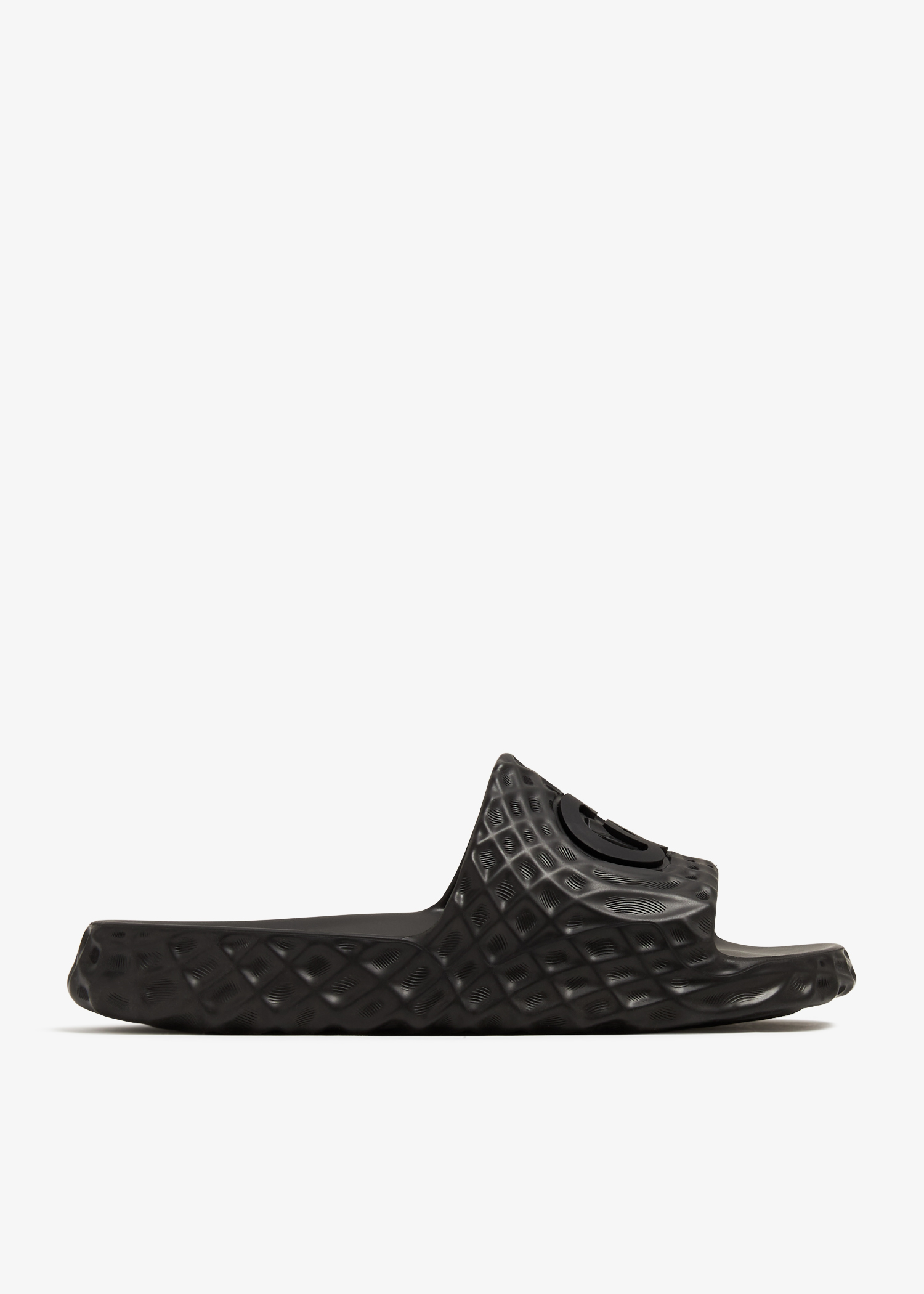 

Water Ripple slides, Black
