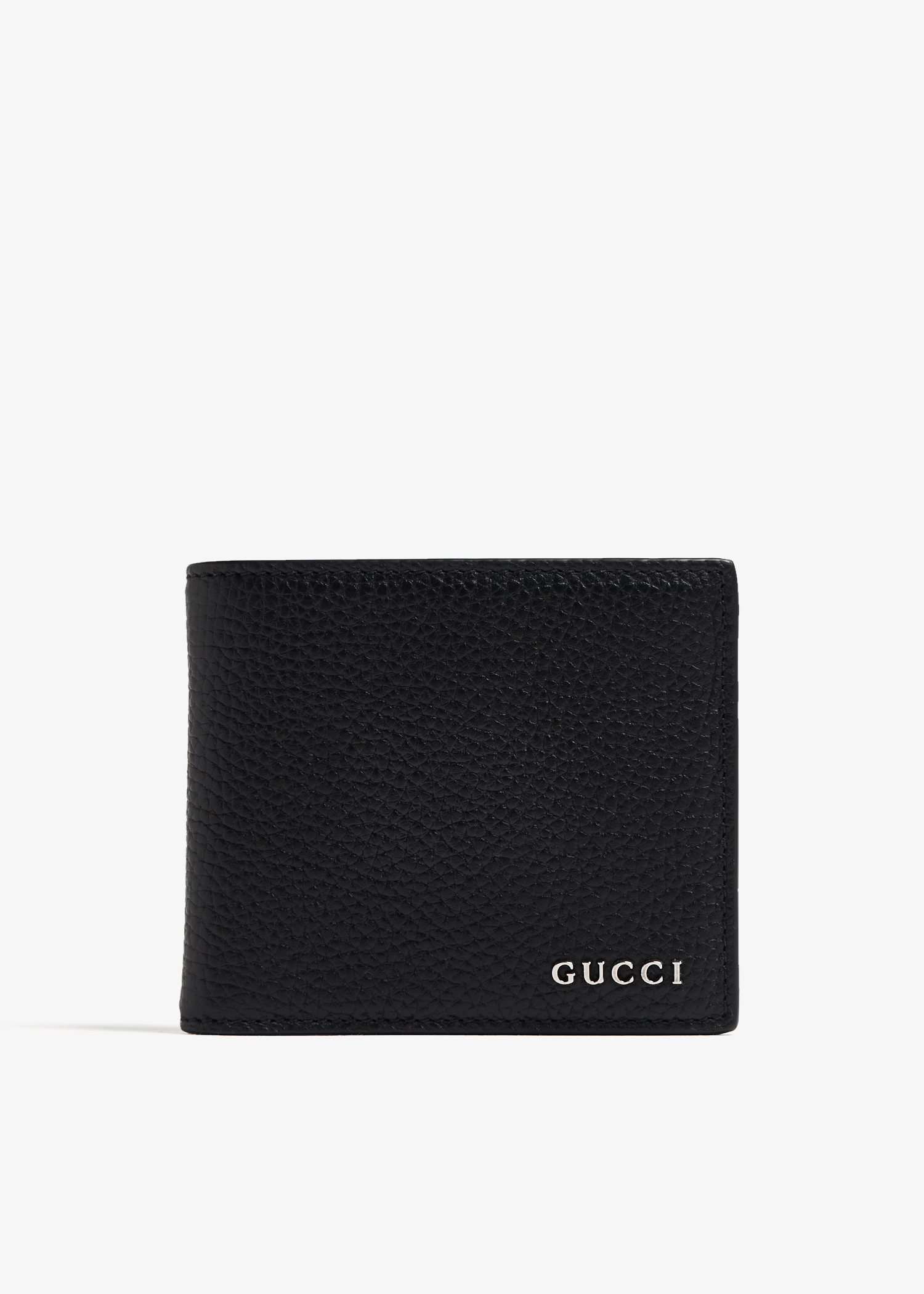 

Gucci logo bi-fold wallet, Black