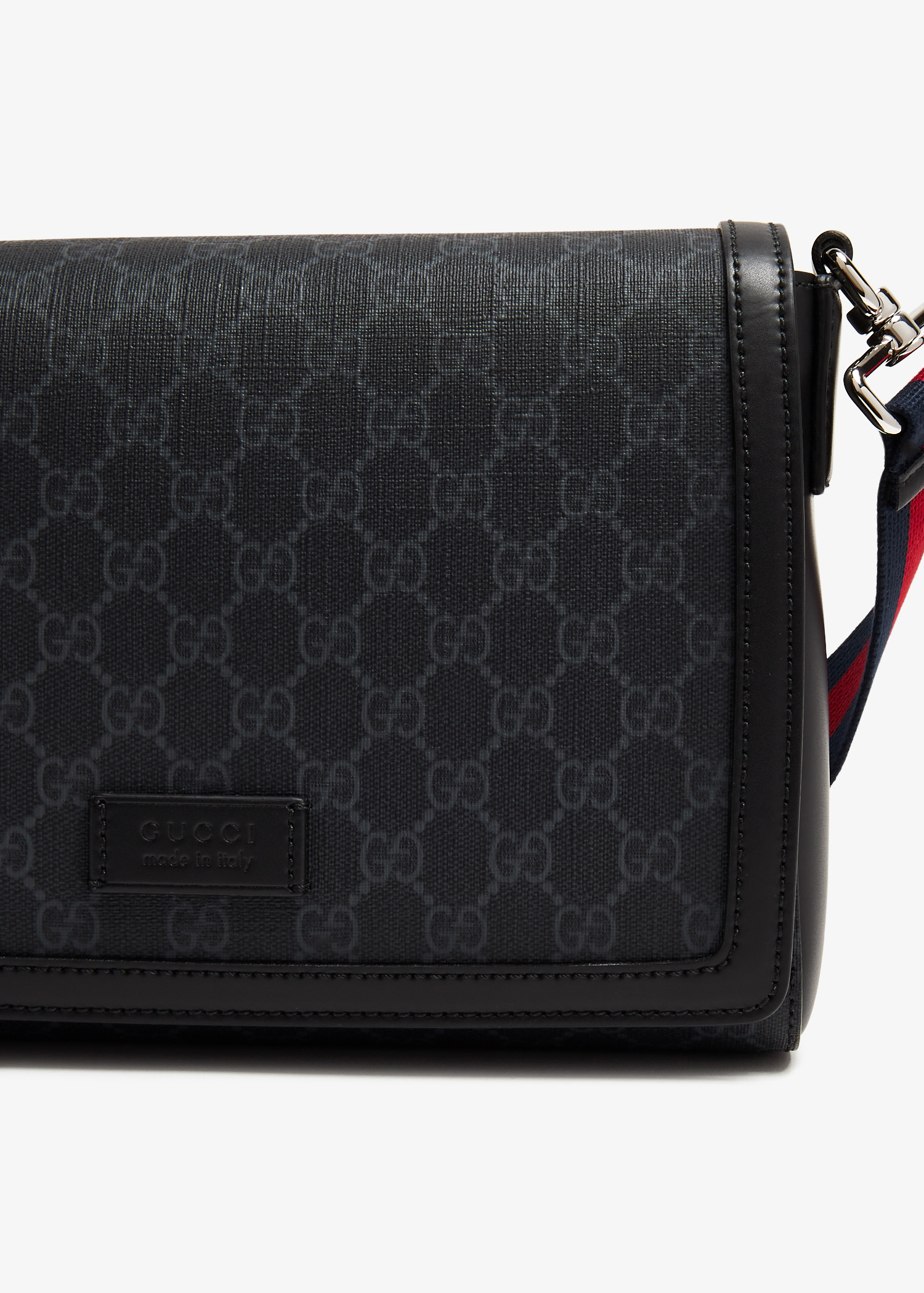 Gucci men's supreme messenger bag online