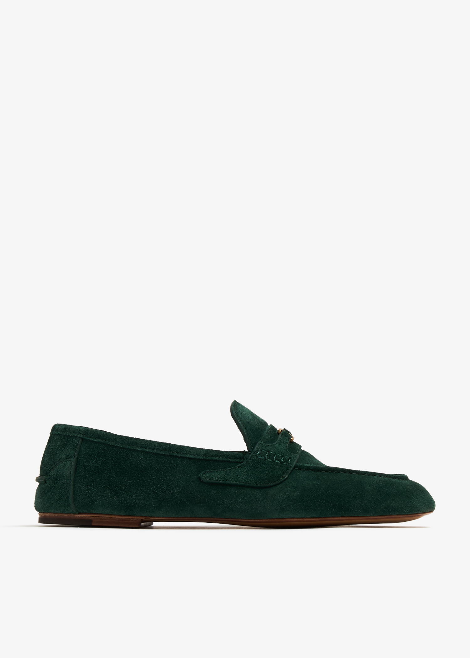 

Interlocking G loafers, Green