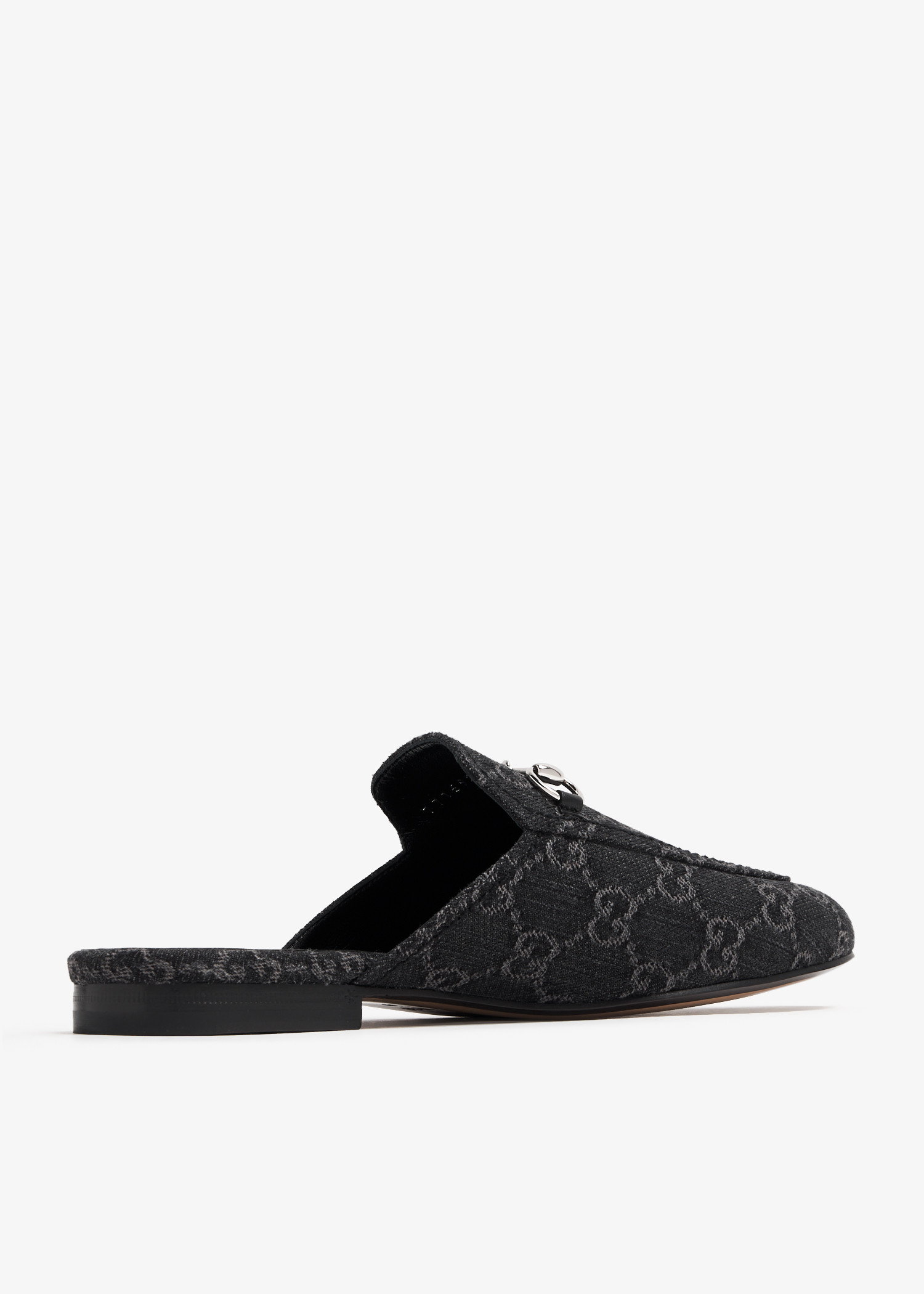Gucci Princetown denim slippers for Women Black in UAE Level Shoes