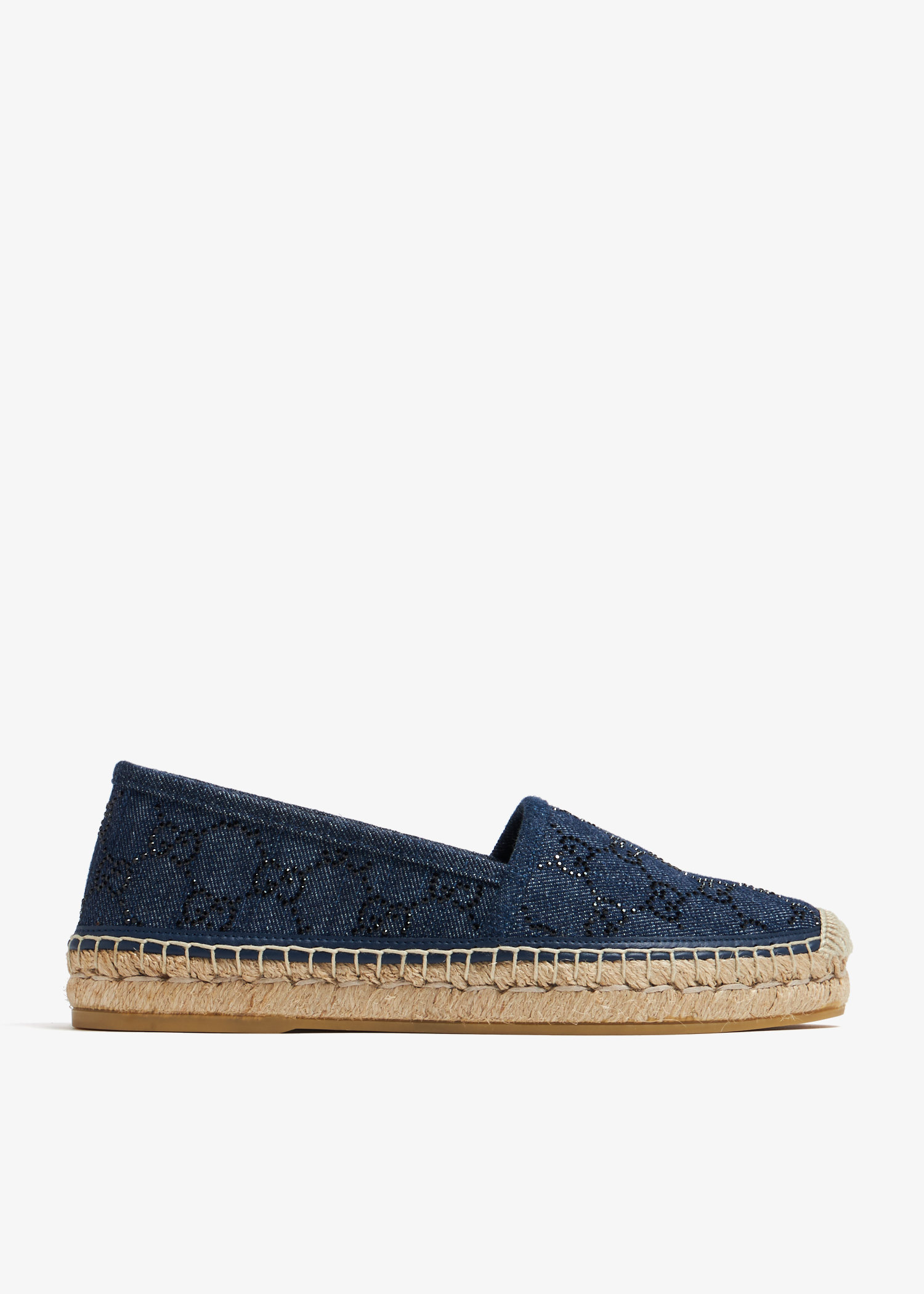 

GG denim espadrilles, Blue