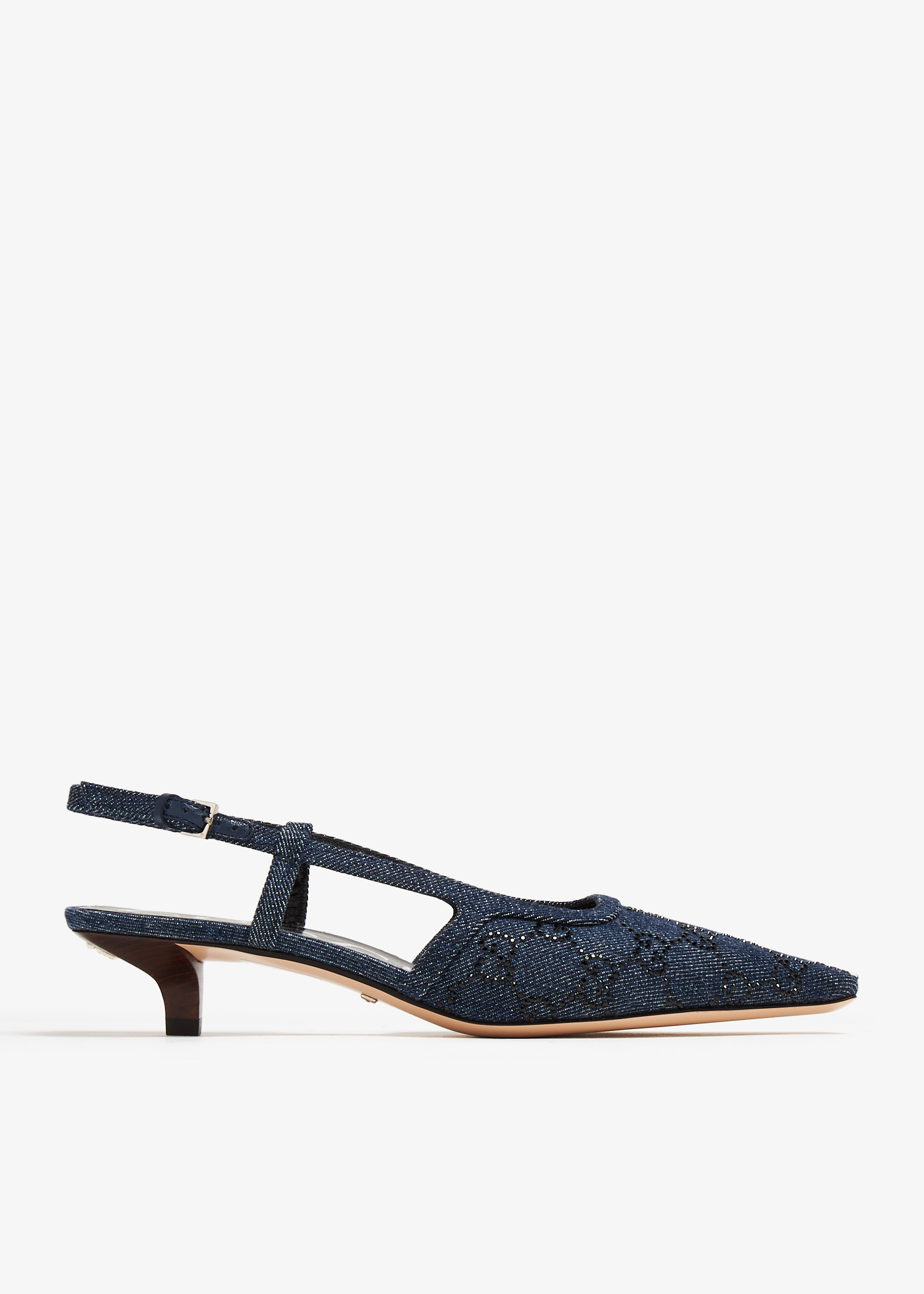 

GG slingback pumps, Blue