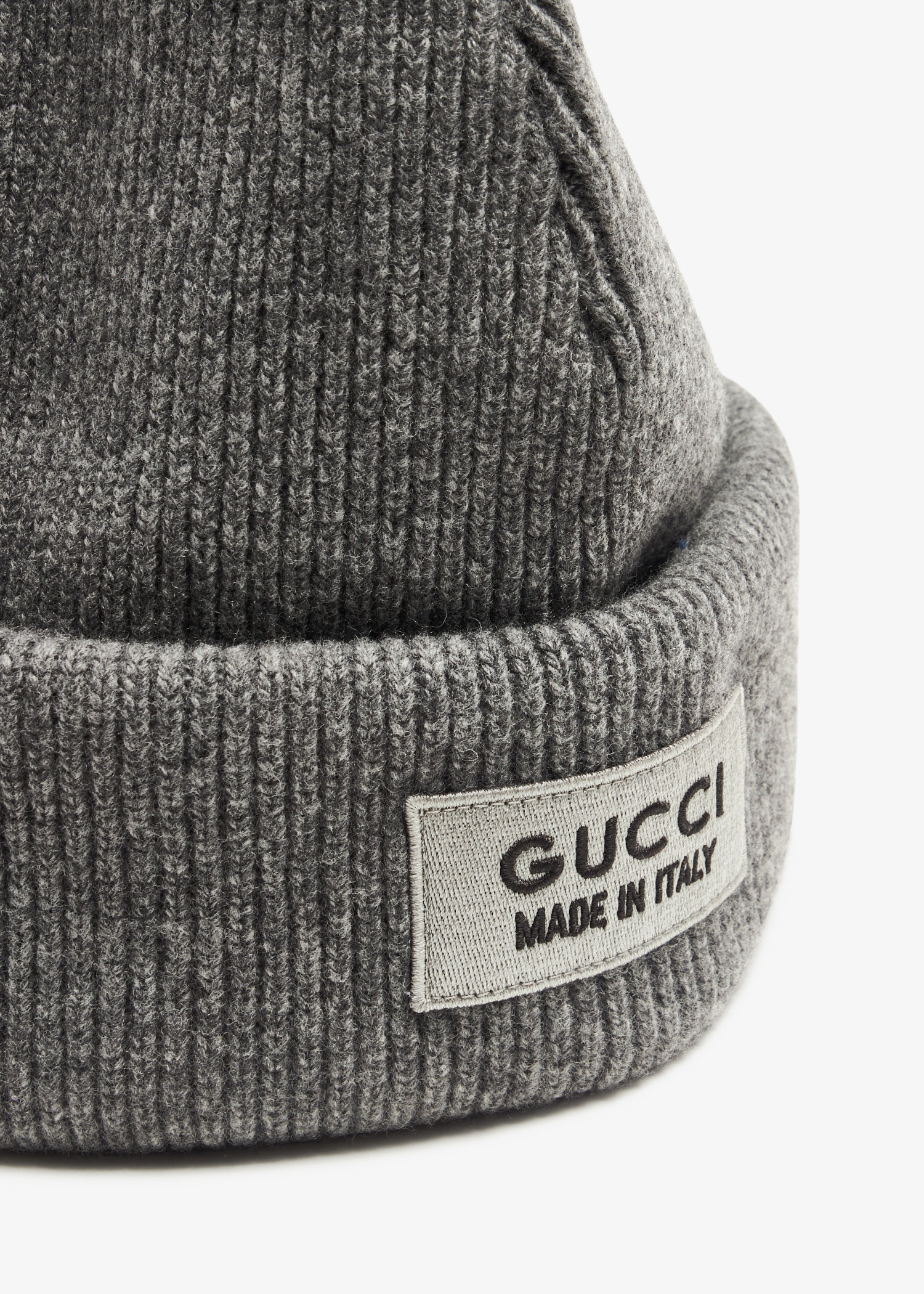 Gucci Knit wool hat for Women Grey in UAE Level Shoes