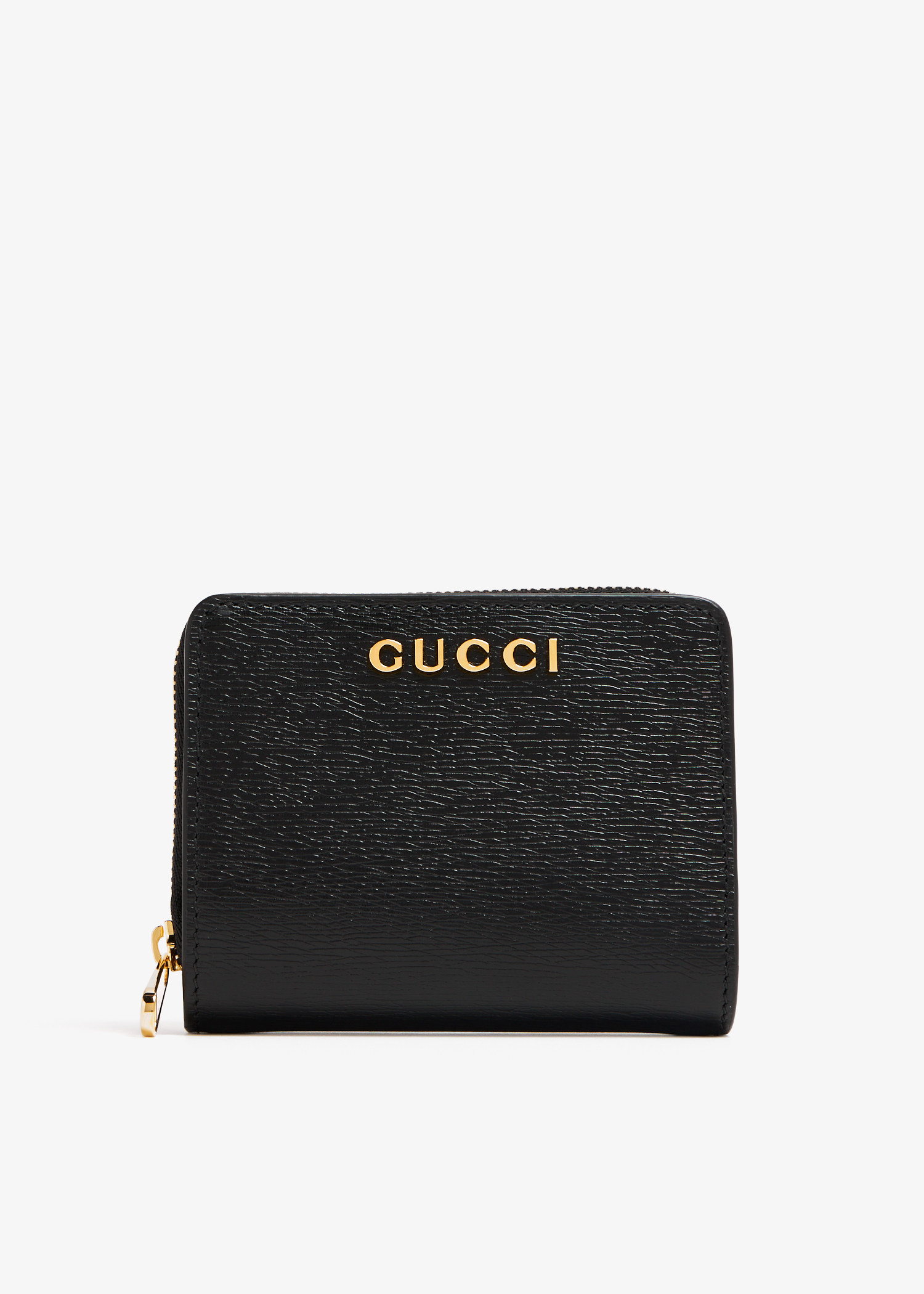 

Gucci Script mini wallet, Black