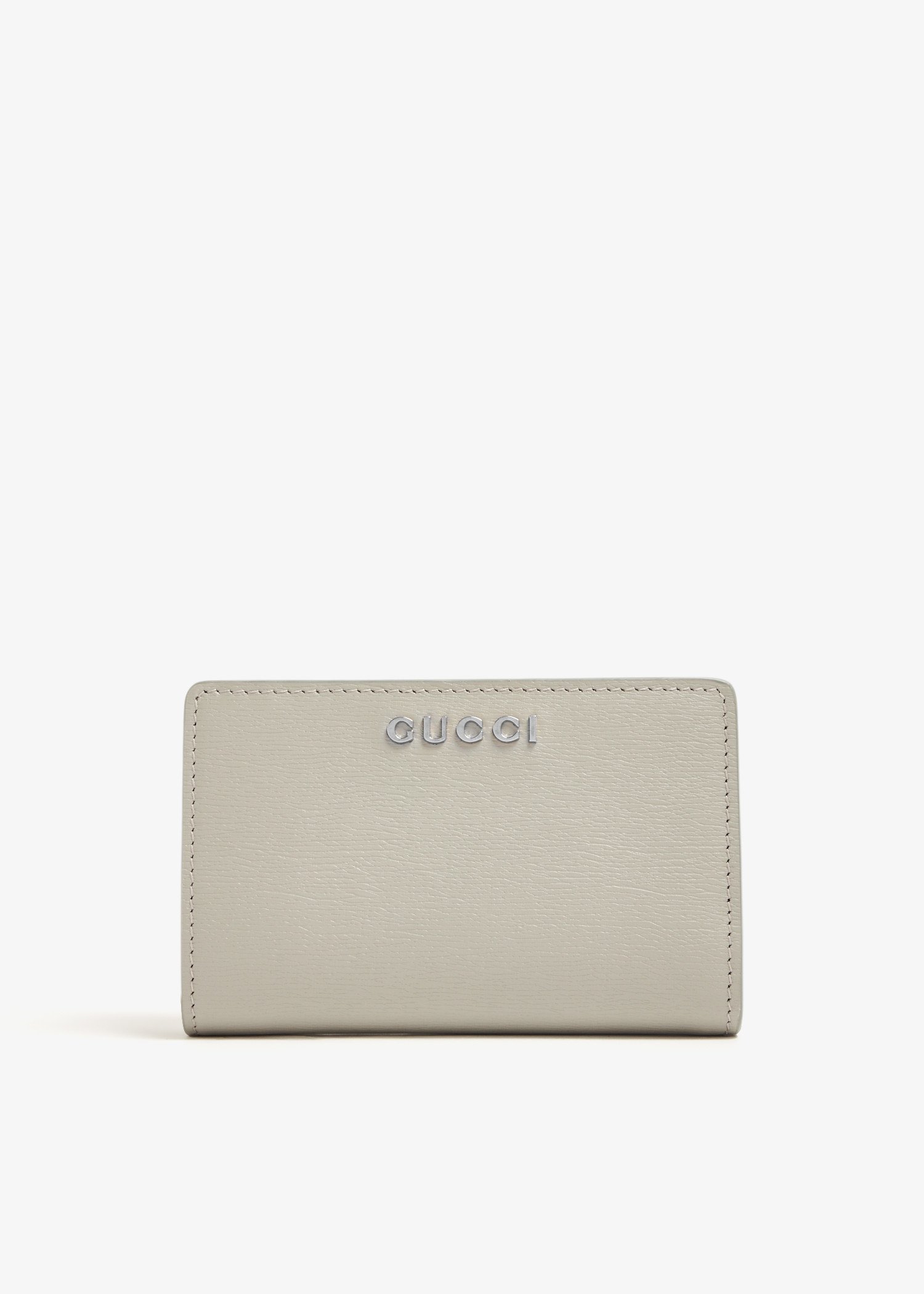 

Gucci Script zip-around wallet, Grey
