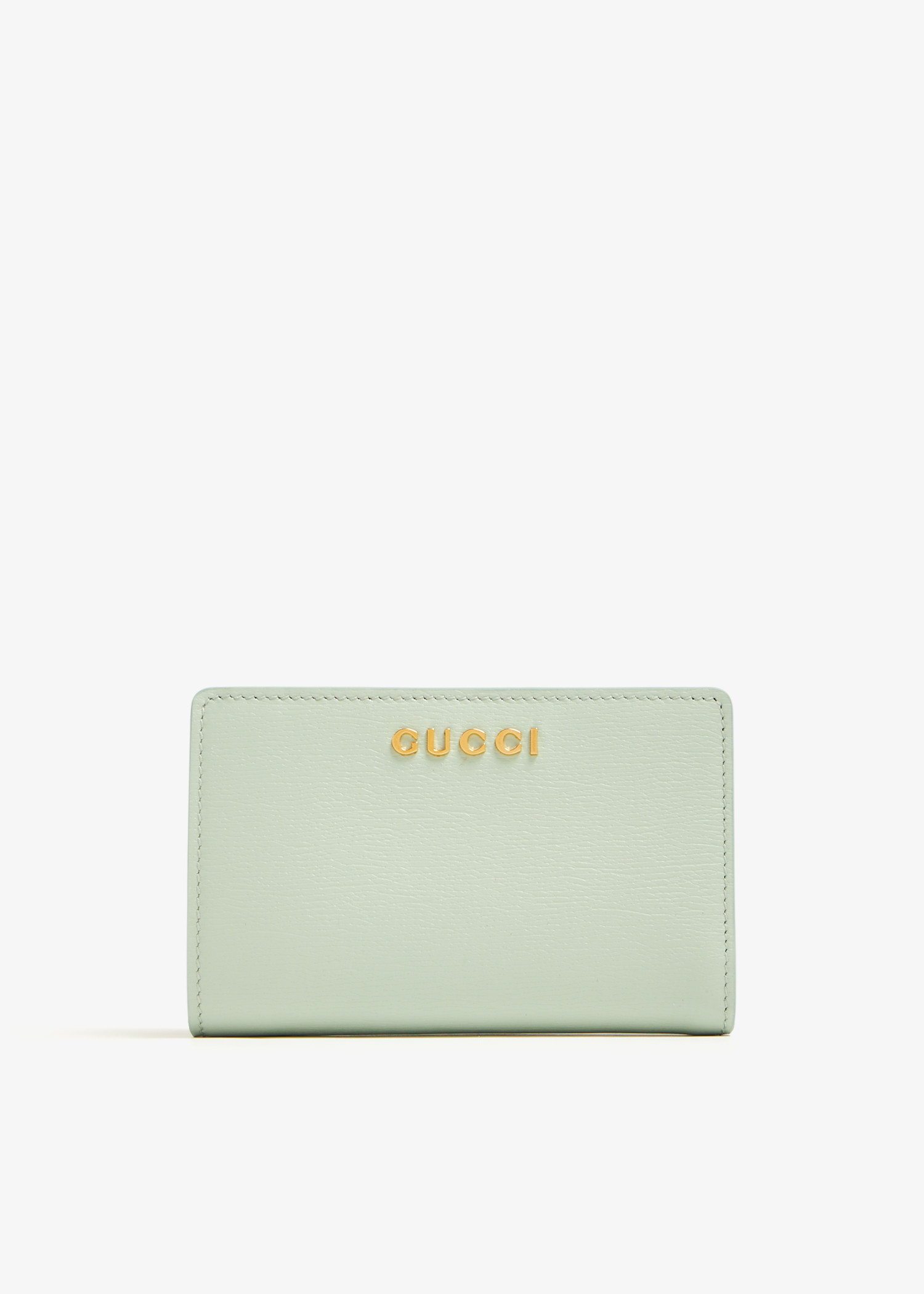 

Gucci Script zip-around wallet, Green