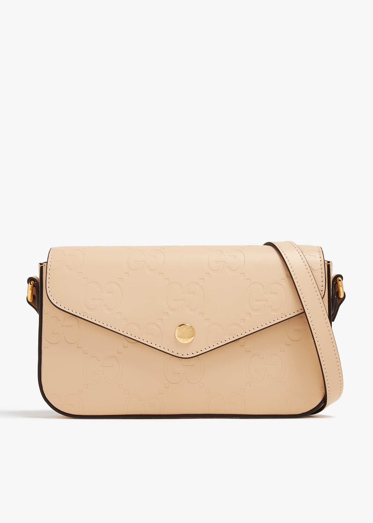 

GG super mini shoulder bag, Beige