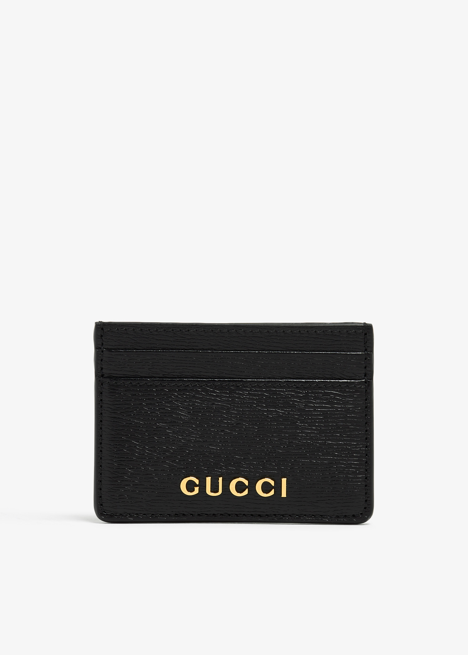 

Gucci Script card case, Black