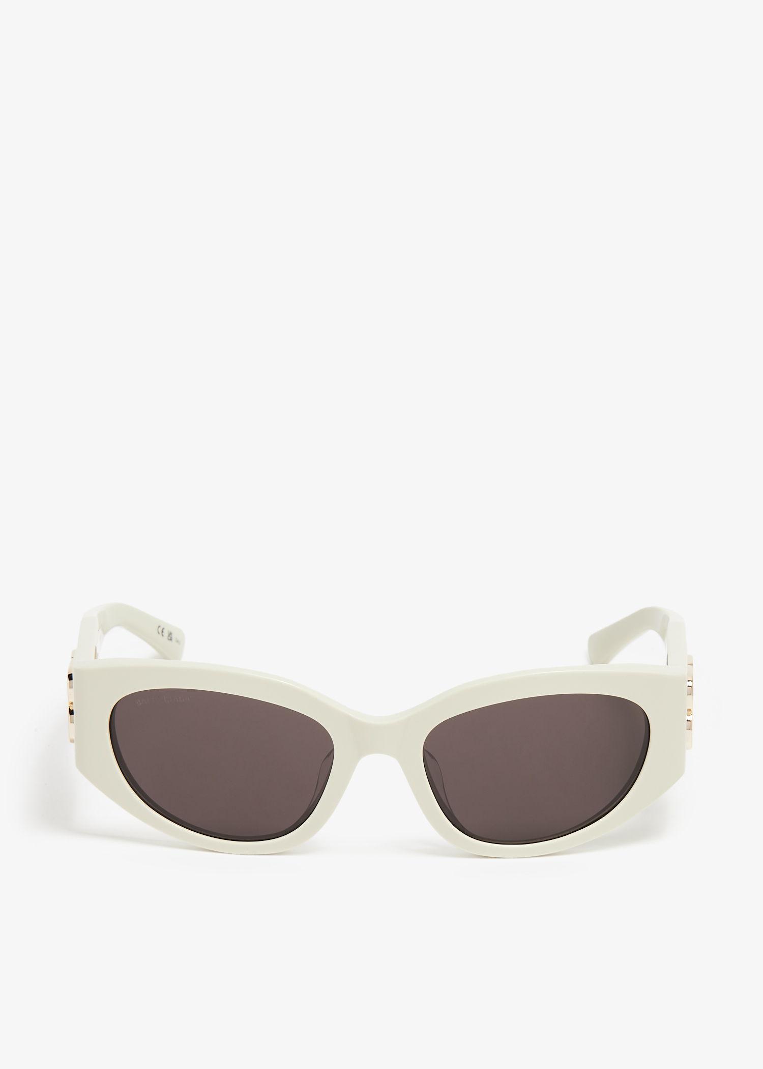 

Bossy Round sunglasses, White