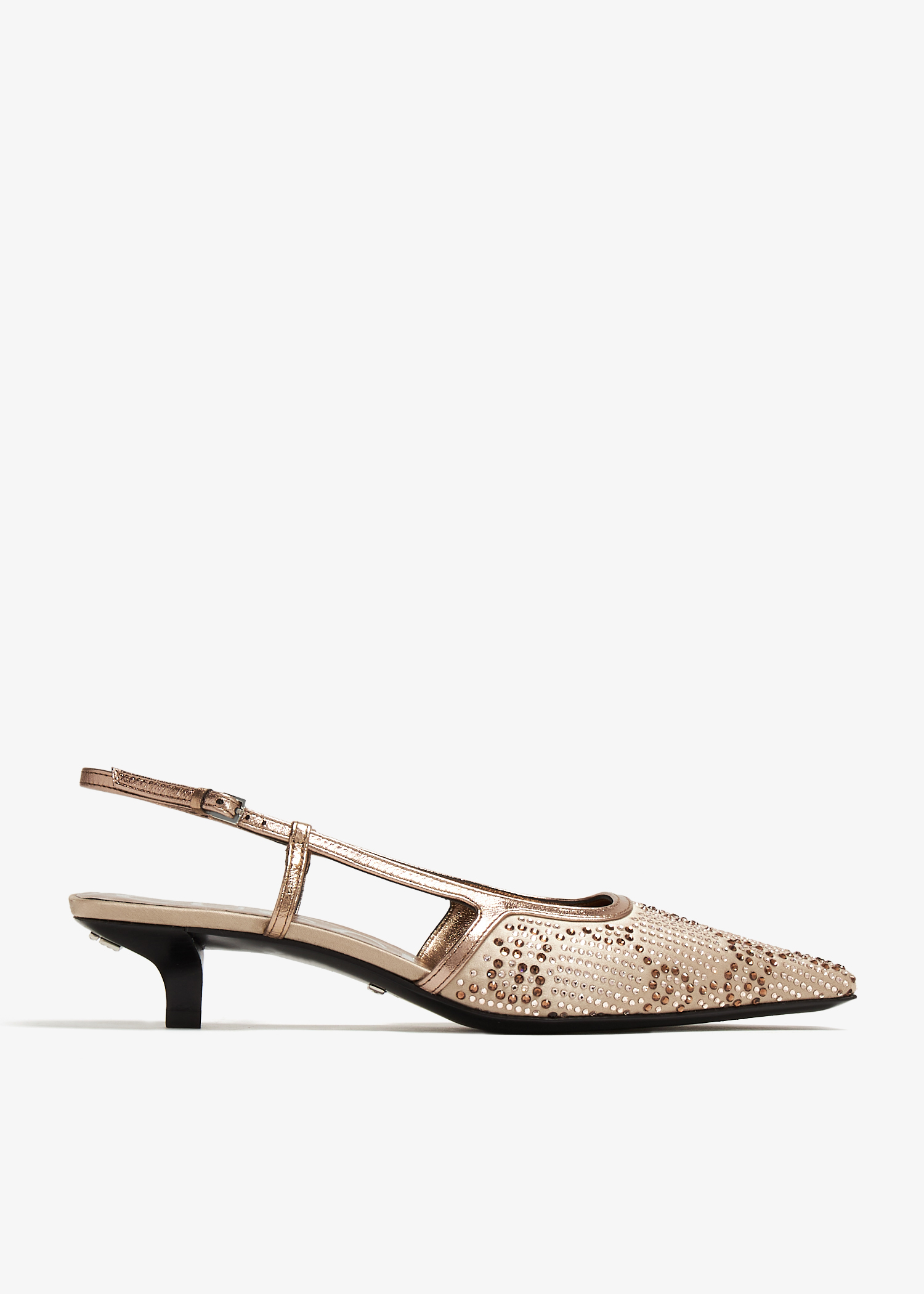 

GG slingback pumps, Beige