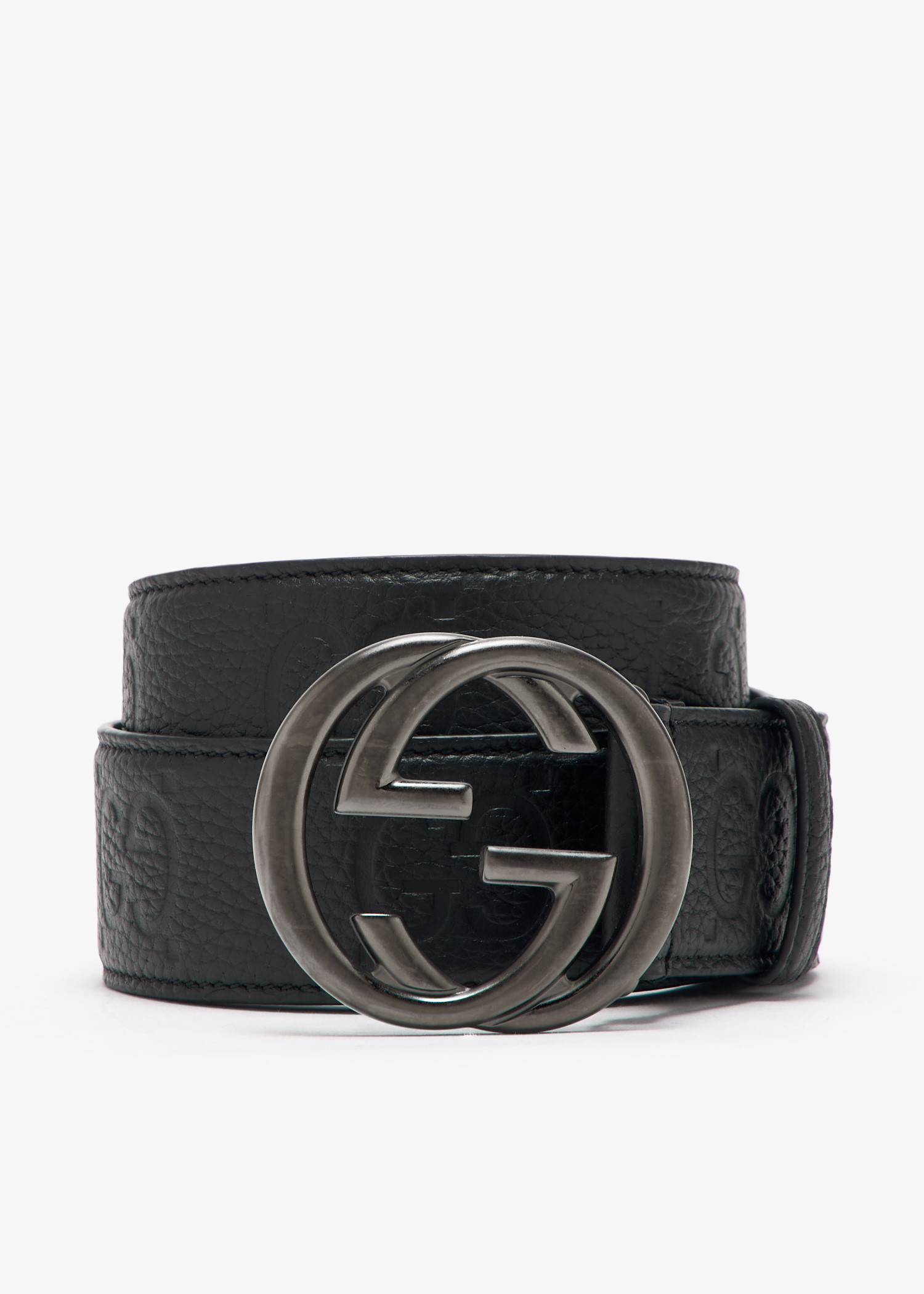 

Interlocking G belt, Black
