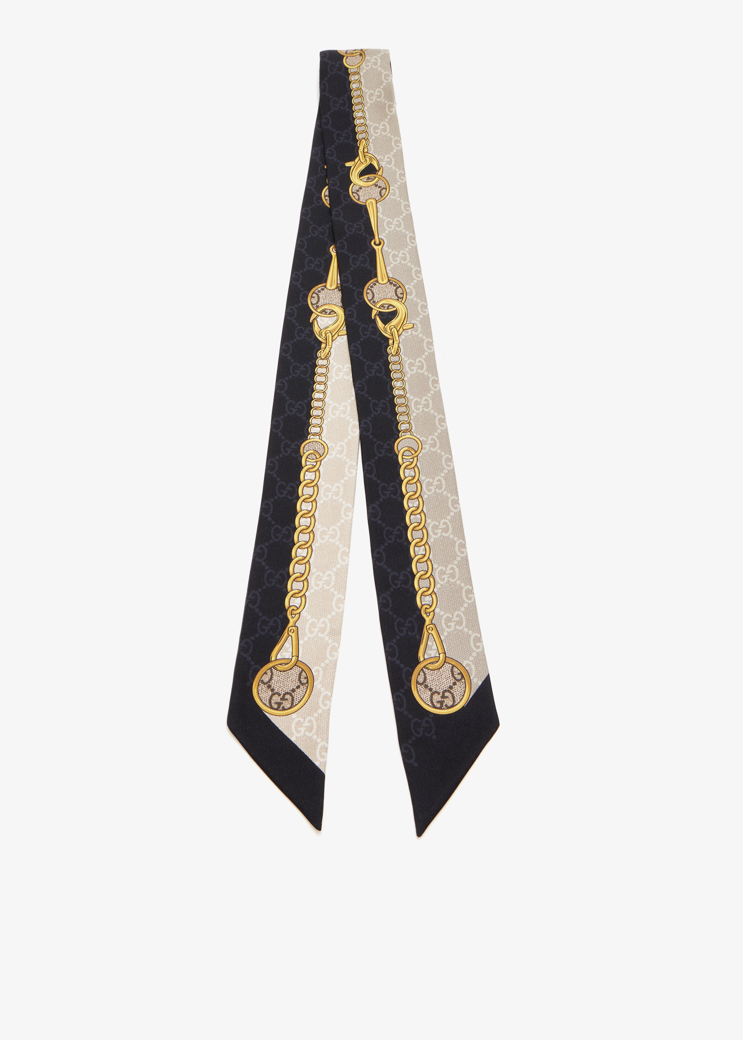 

Printed silk twill ribbon