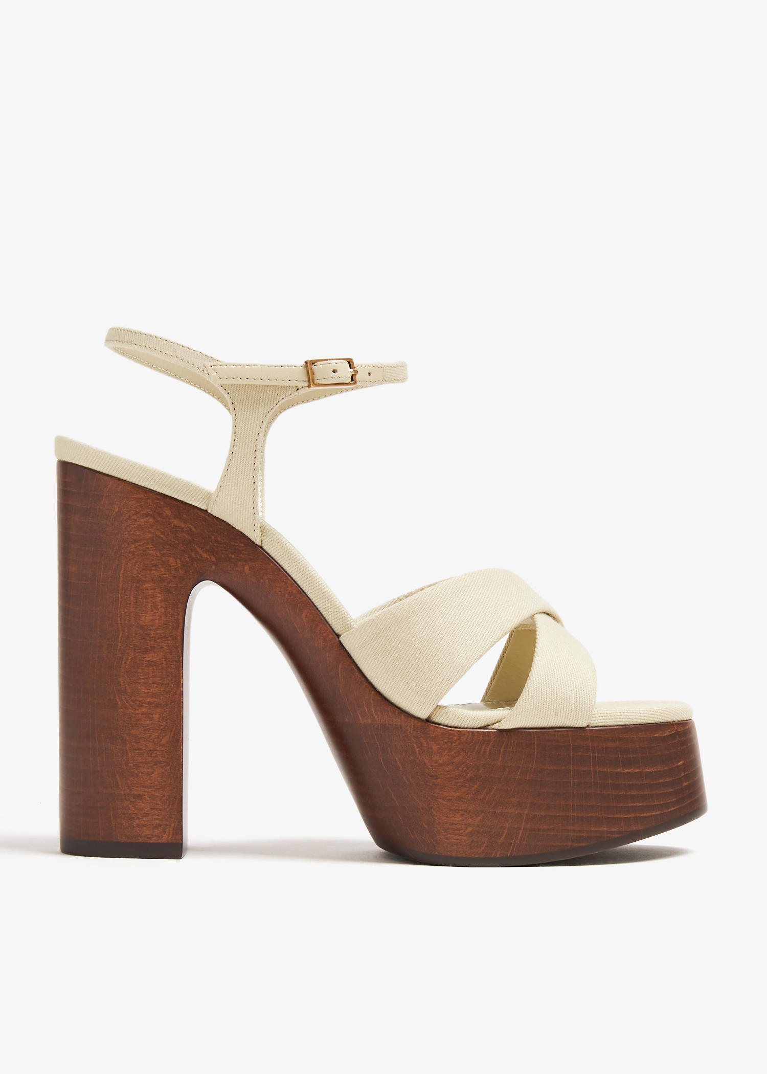 

Bianca platform sandals, White