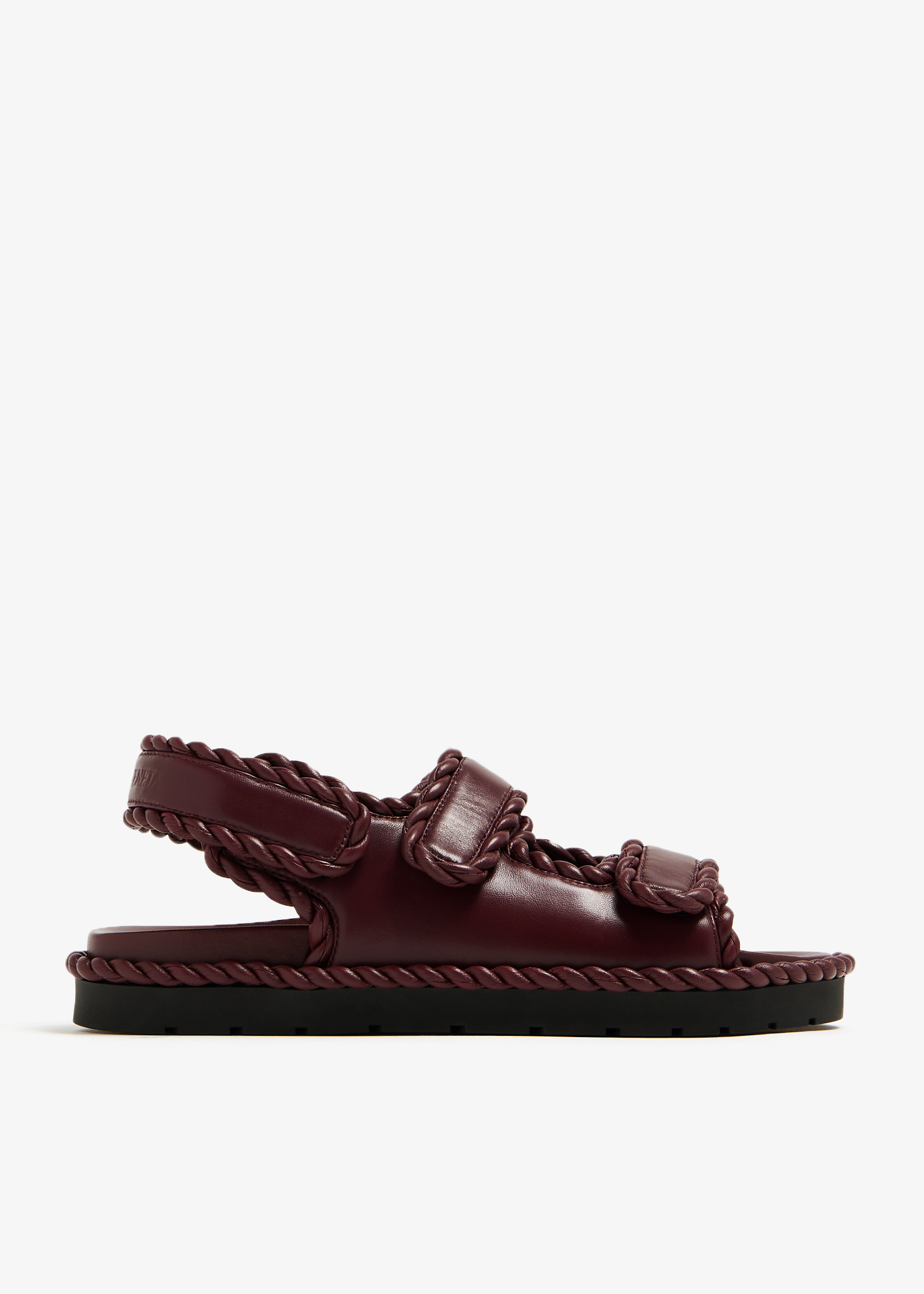 

Jack flat sandals, Burgundy