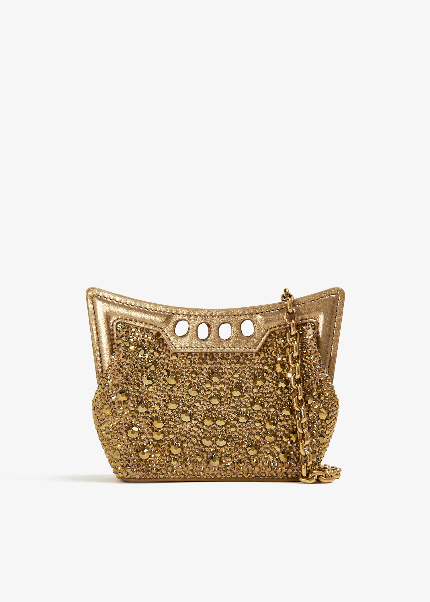 

The Micro Peak bag, Gold