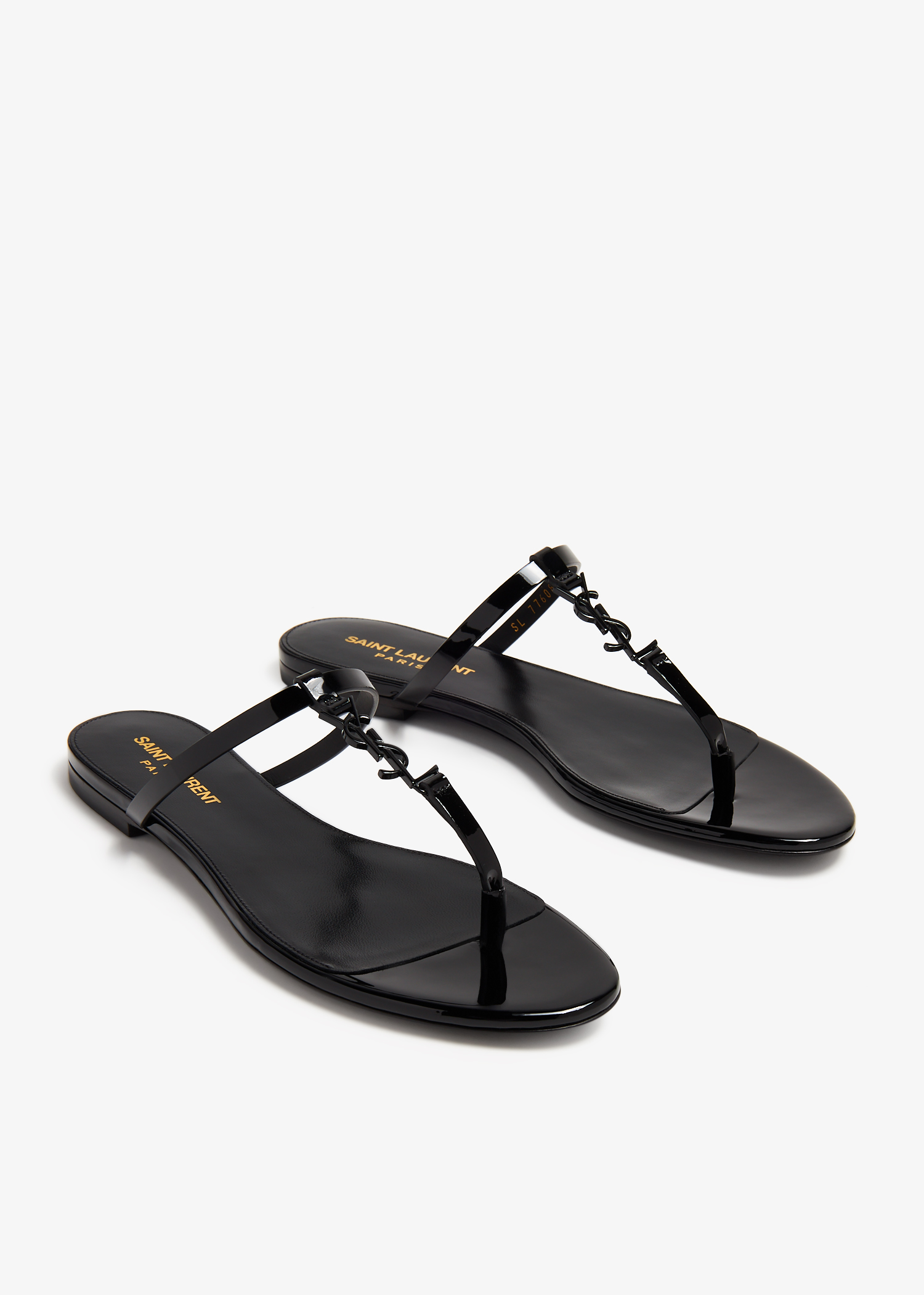 Ysl slides womens discount