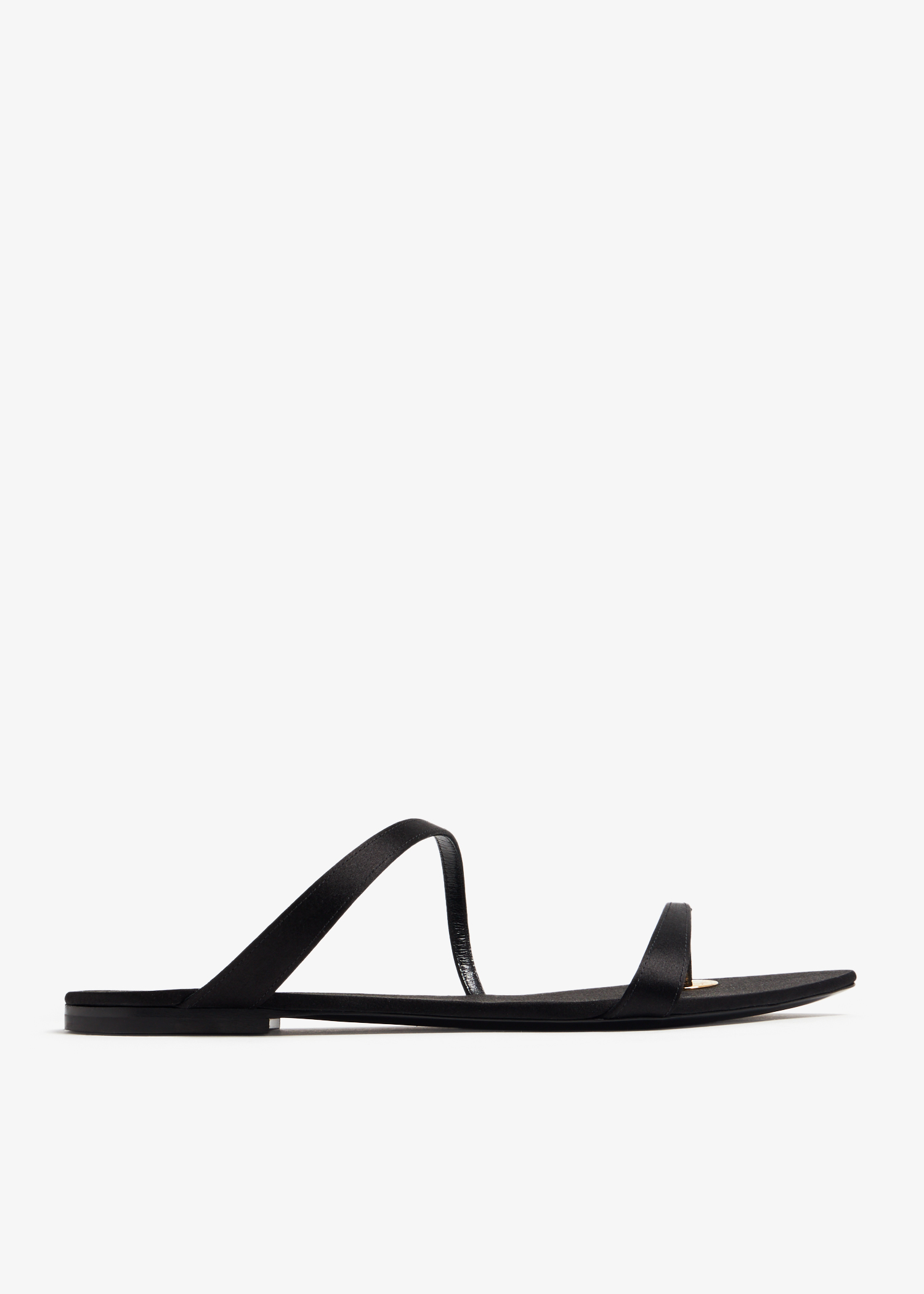 

Tanger slide sandals, Black