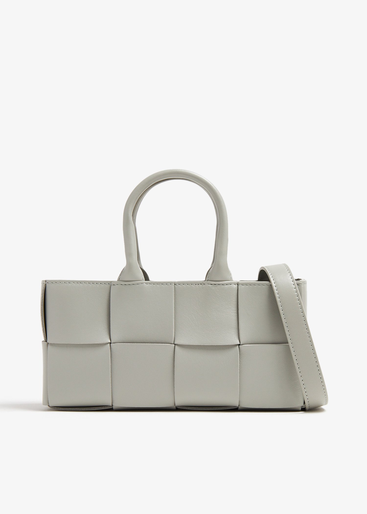 

Mini East/West Arco tote bag, Grey