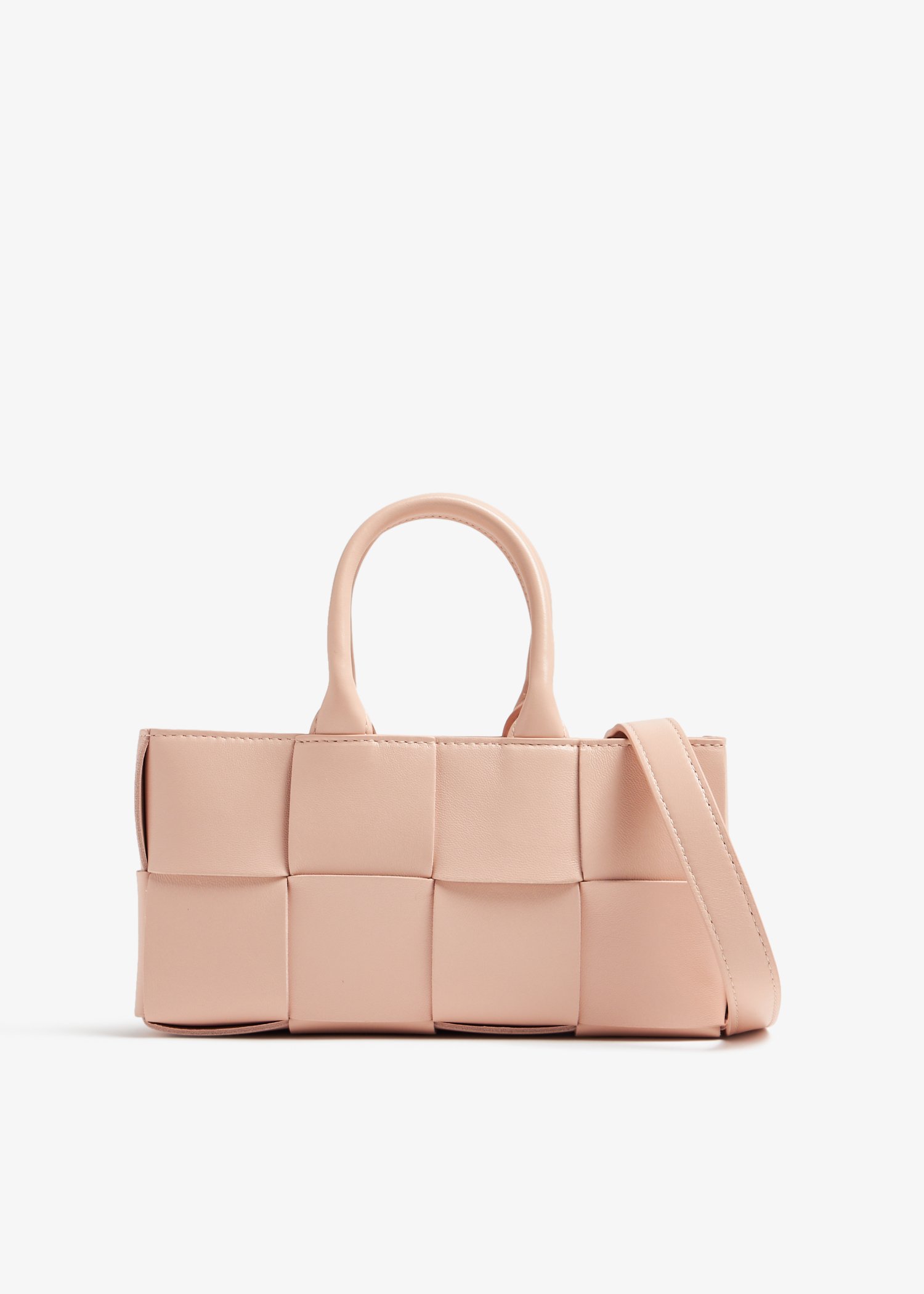 

Mini East/West Arco tote bag, Pink
