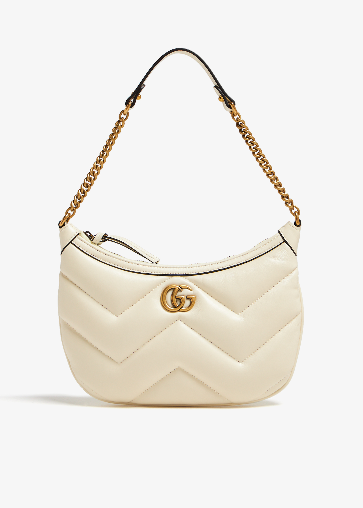 

GG Marmont small shoulder bag, White